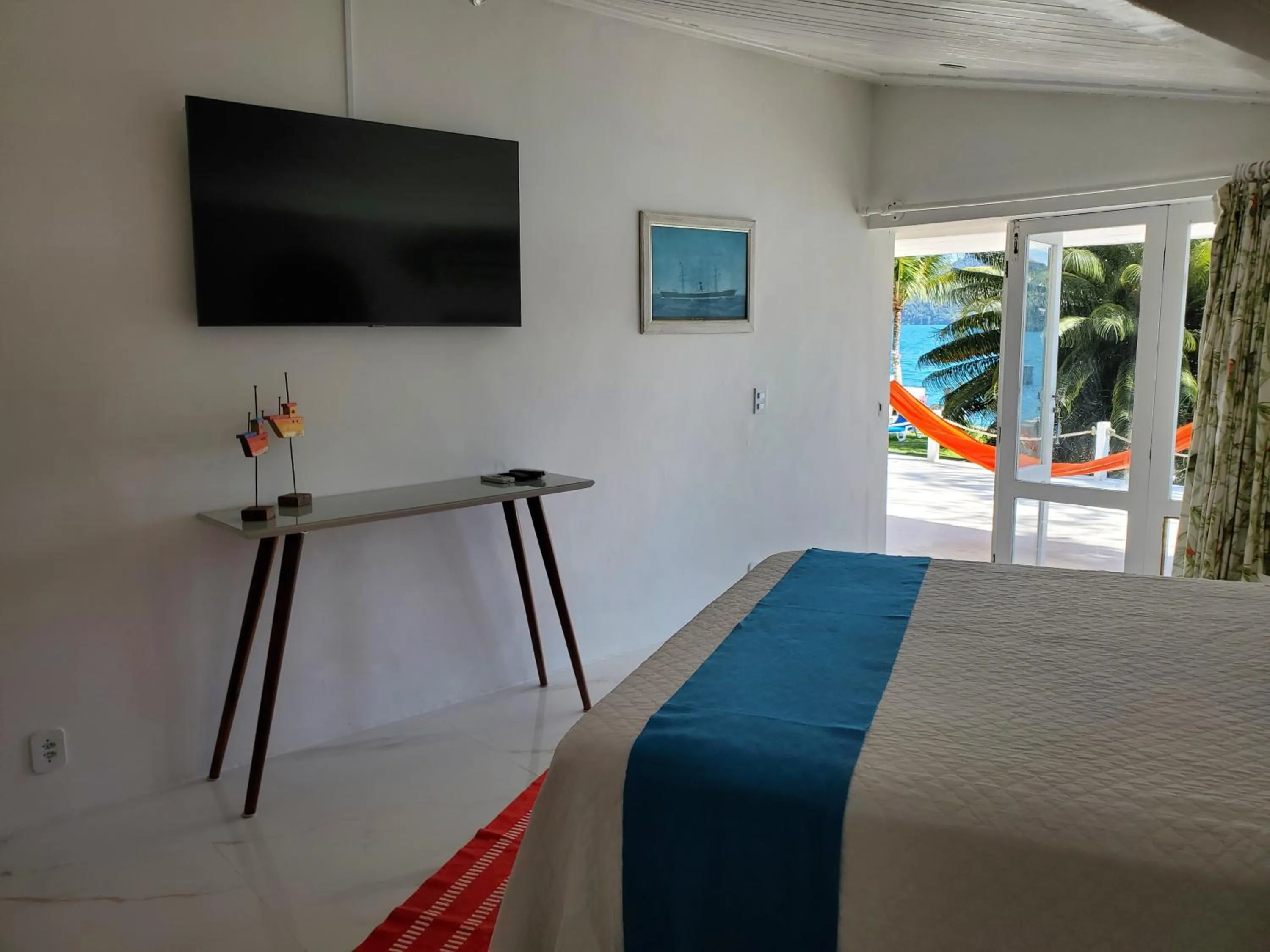 Bed in Pousada Mestre Augusto