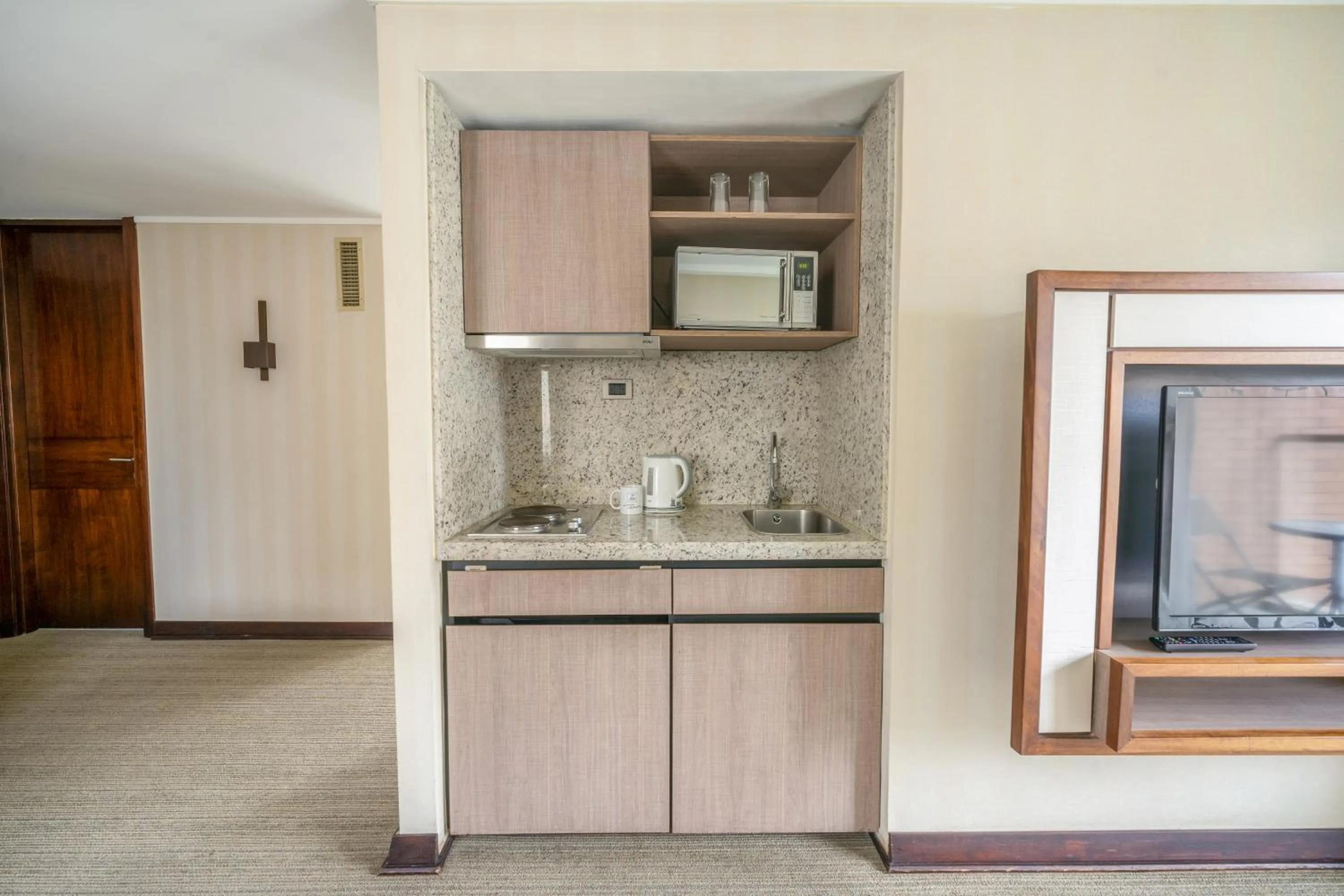 Area and facilities in abba Presidente Suites Santiago