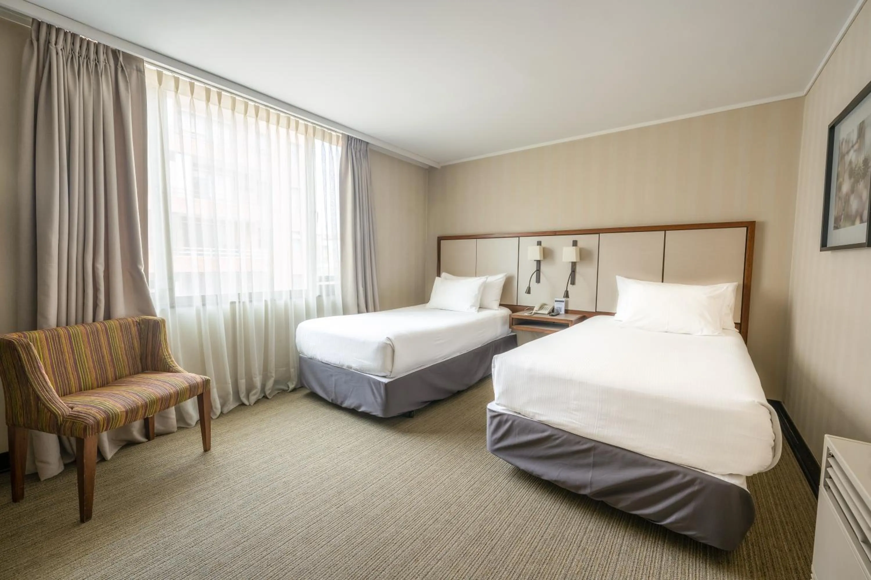 Bedroom, Bed in abba Presidente Suites Santiago