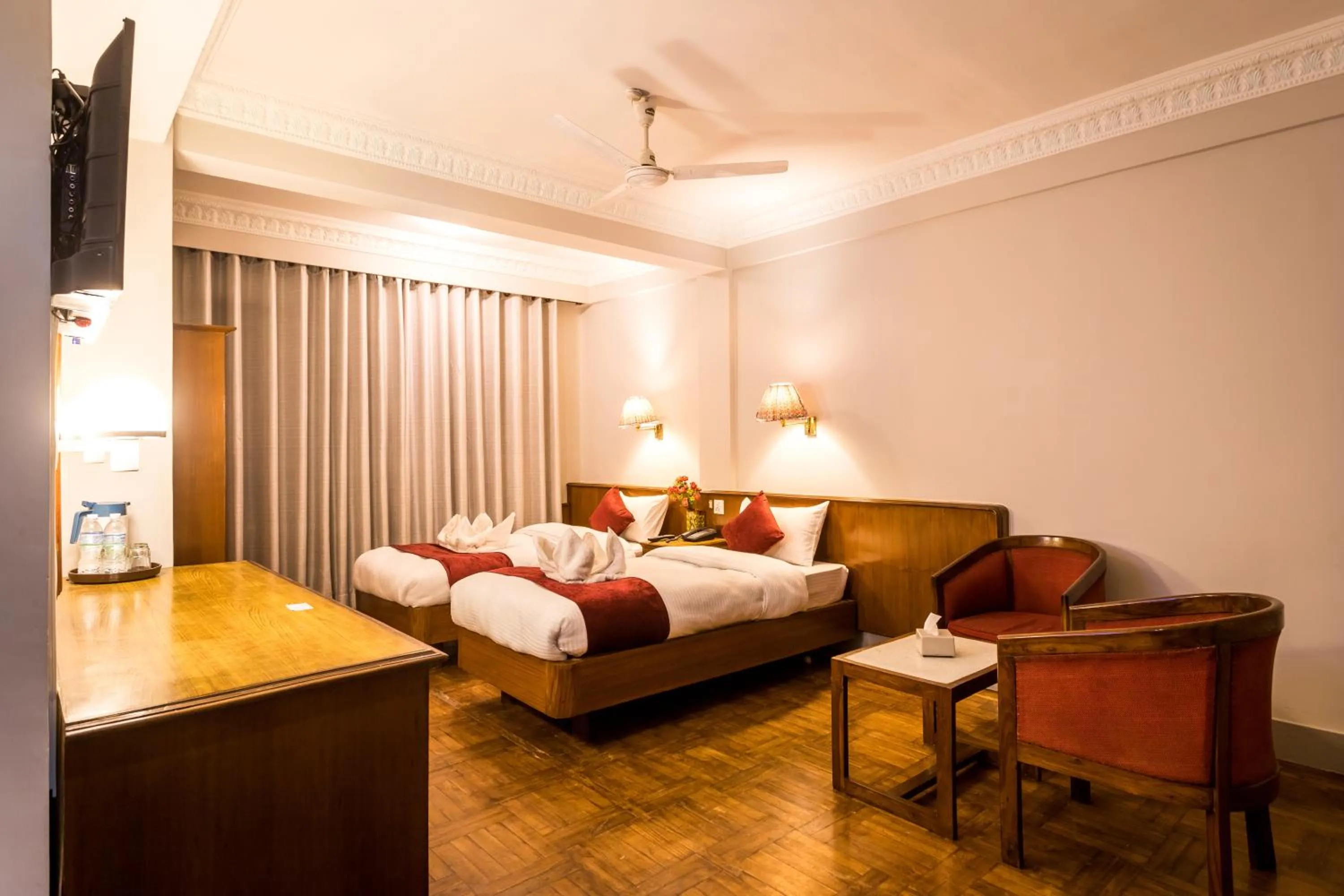 Seating area in Mystic Homes Hotel