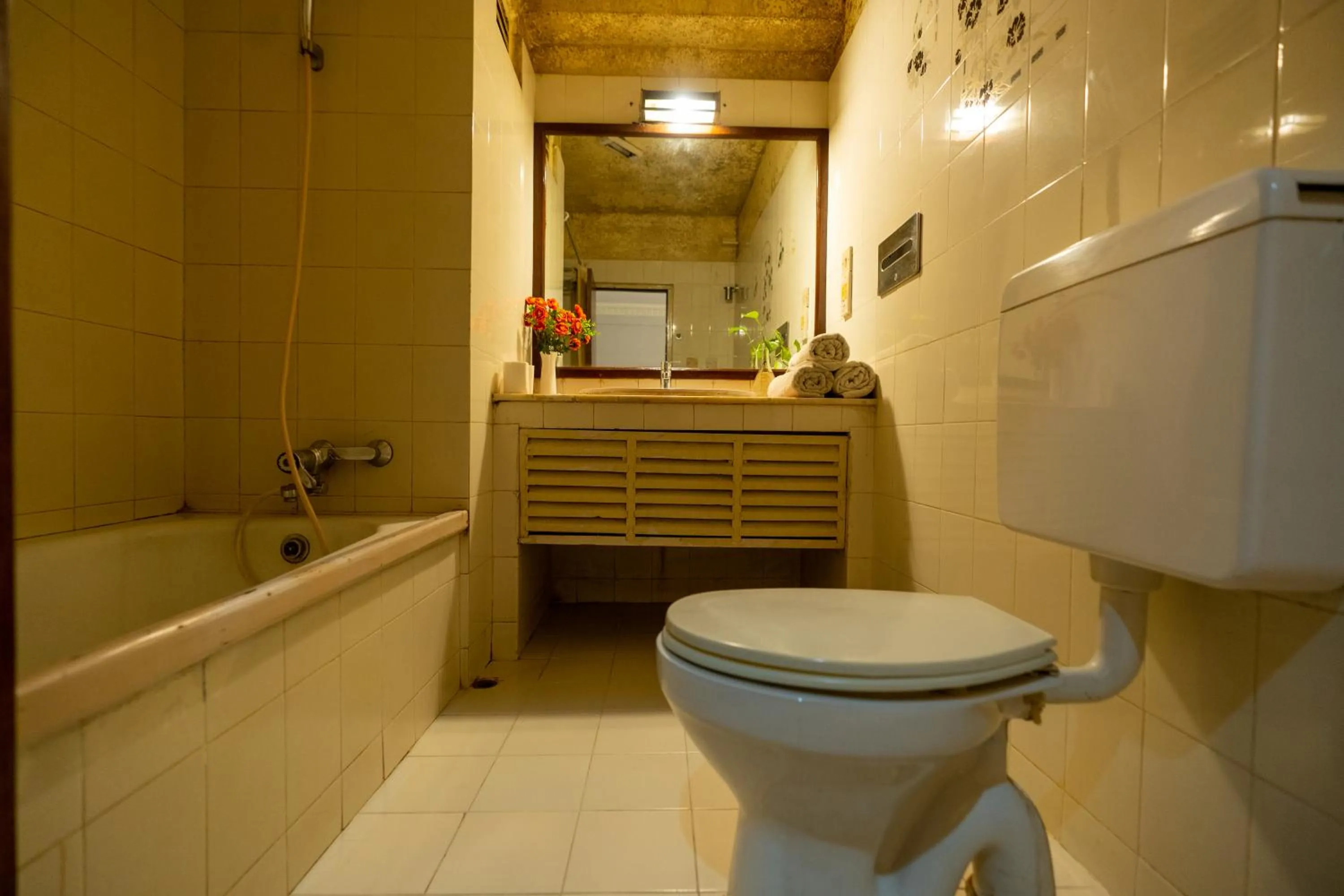 Toilet in Mystic Homes Hotel