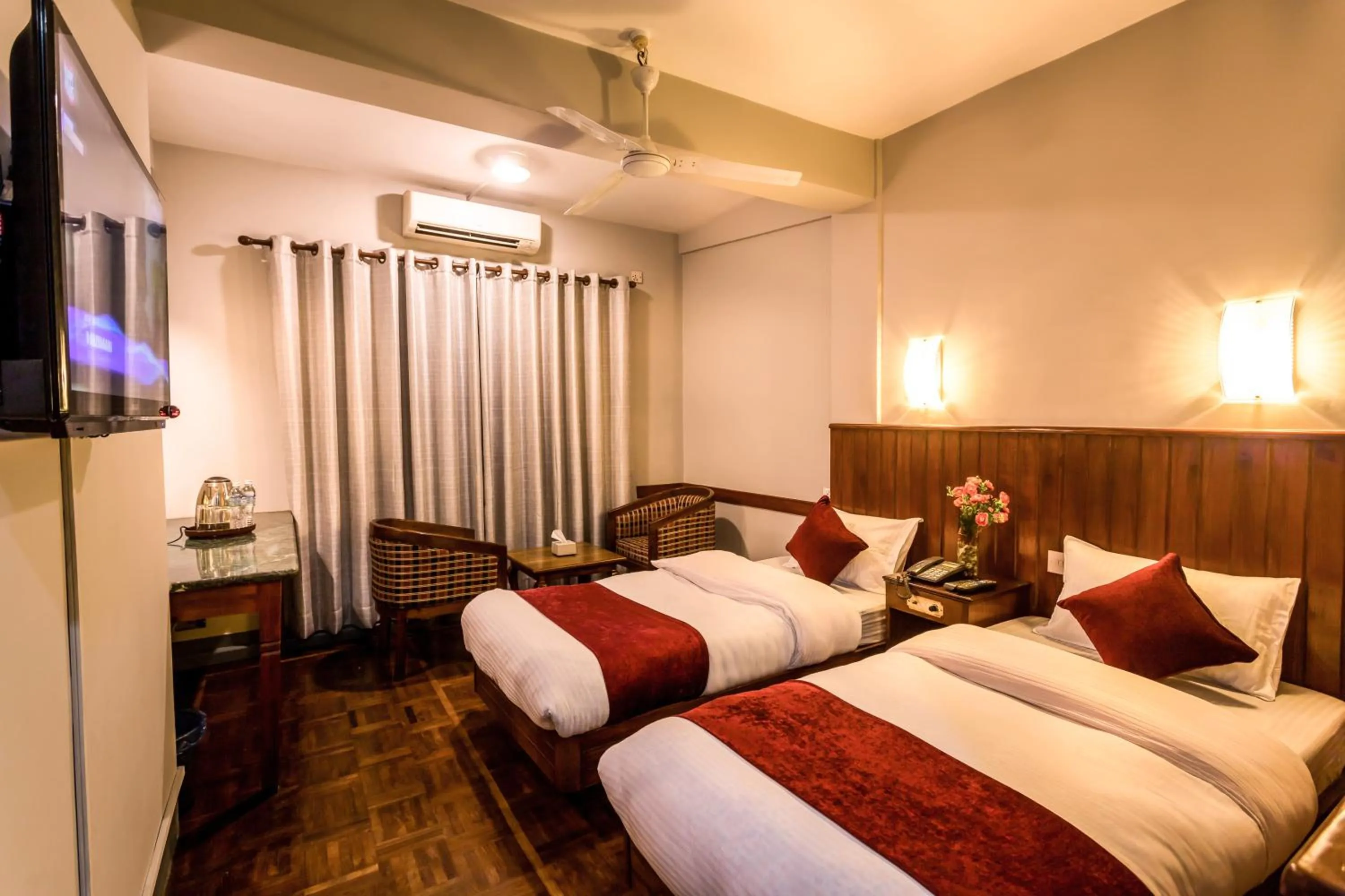 Seating area in Mystic Homes Hotel