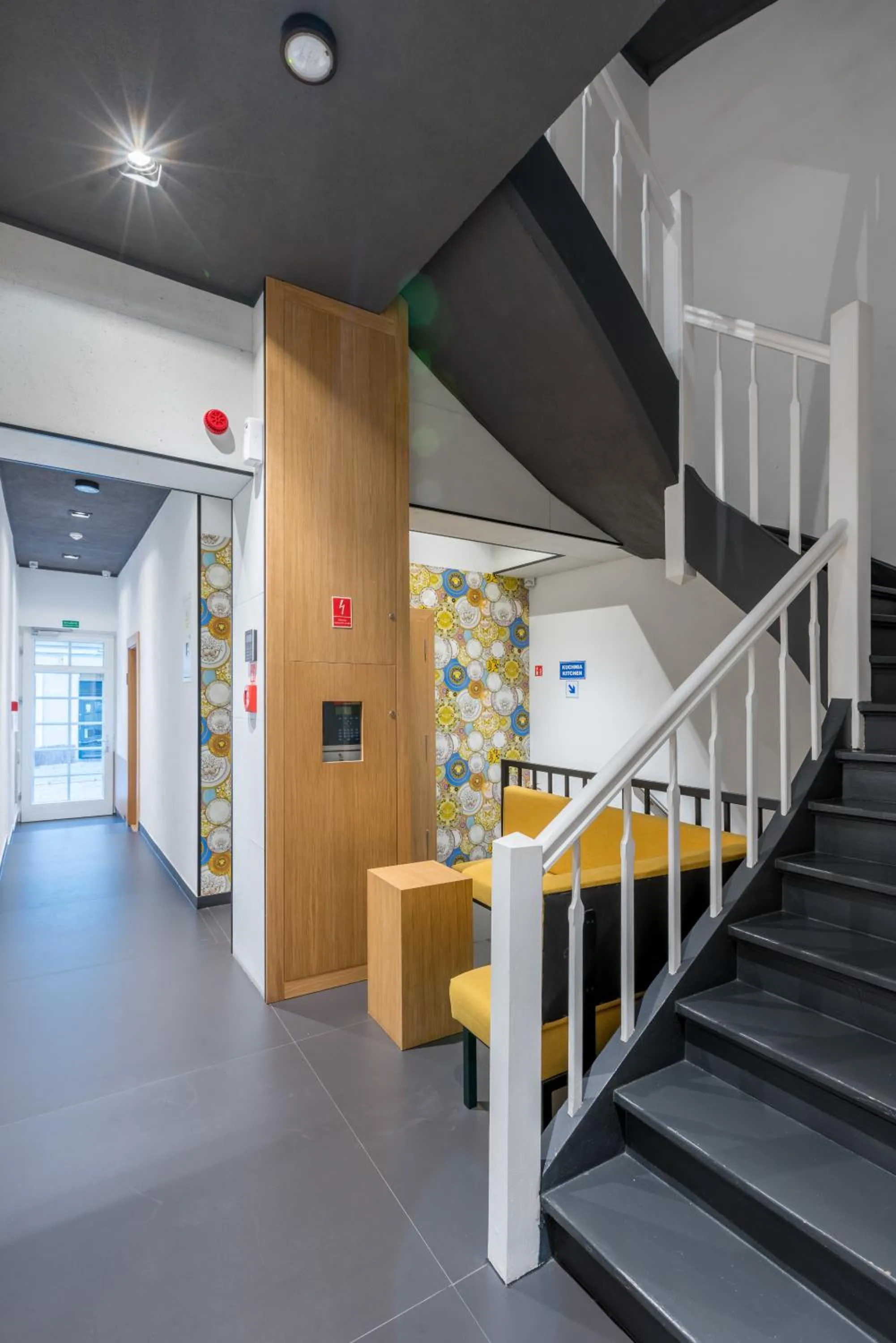 Lobby or reception in TCZ Woźna