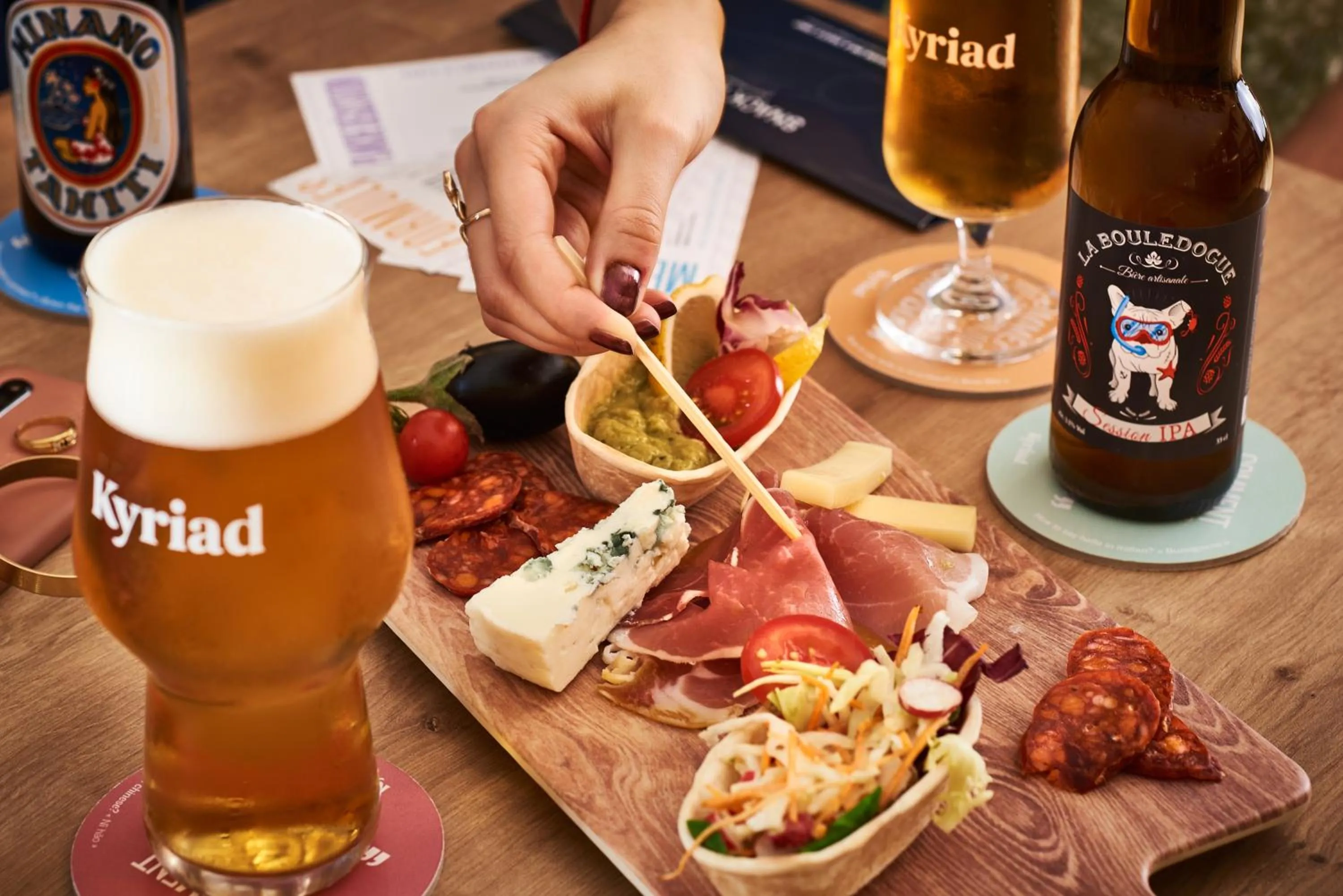 Food close-up in Kyriad Paris Sud Les Ulis Courtaboeuf