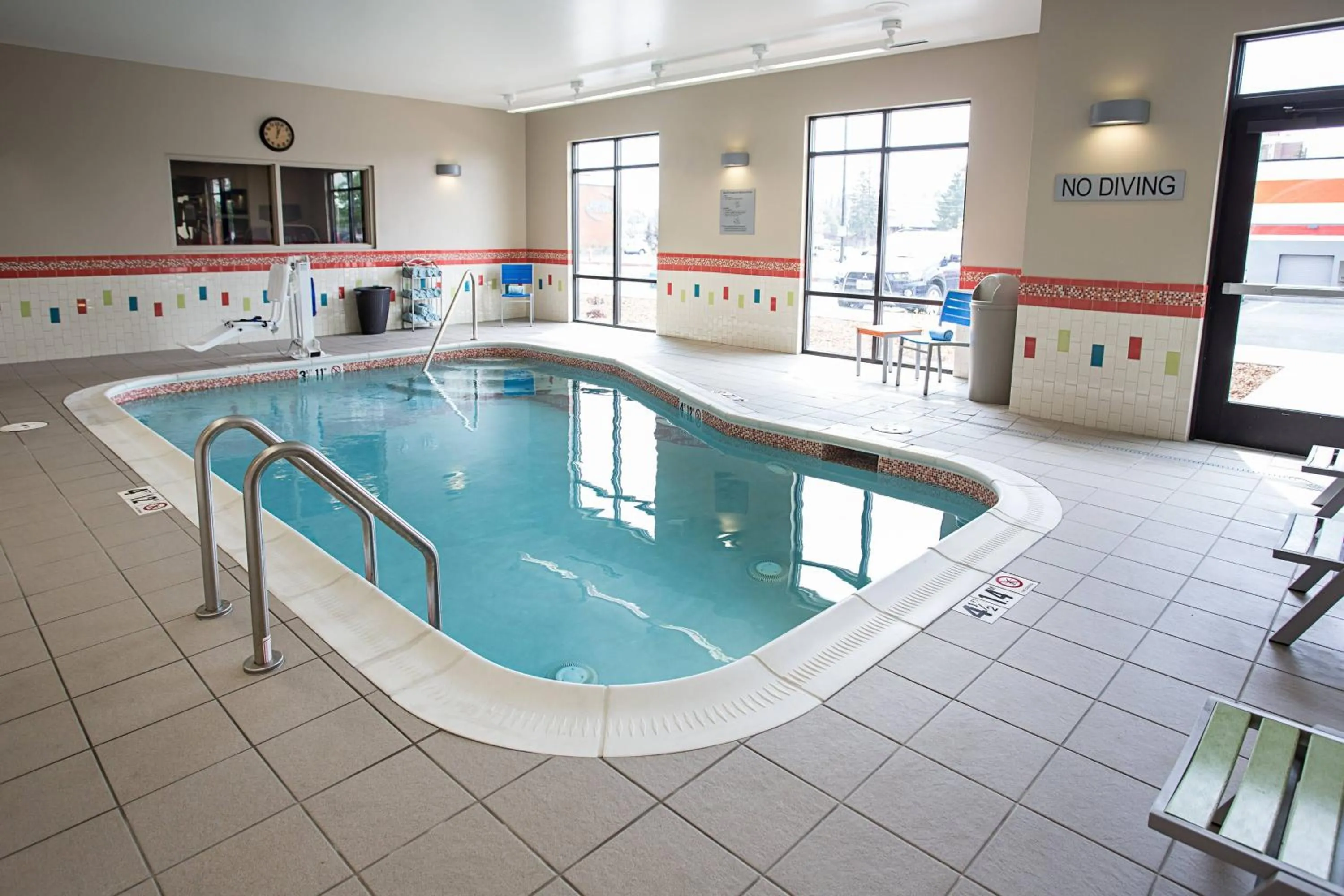 Swimming pool in Fairfield Inn & Suites by Marriott Moscow