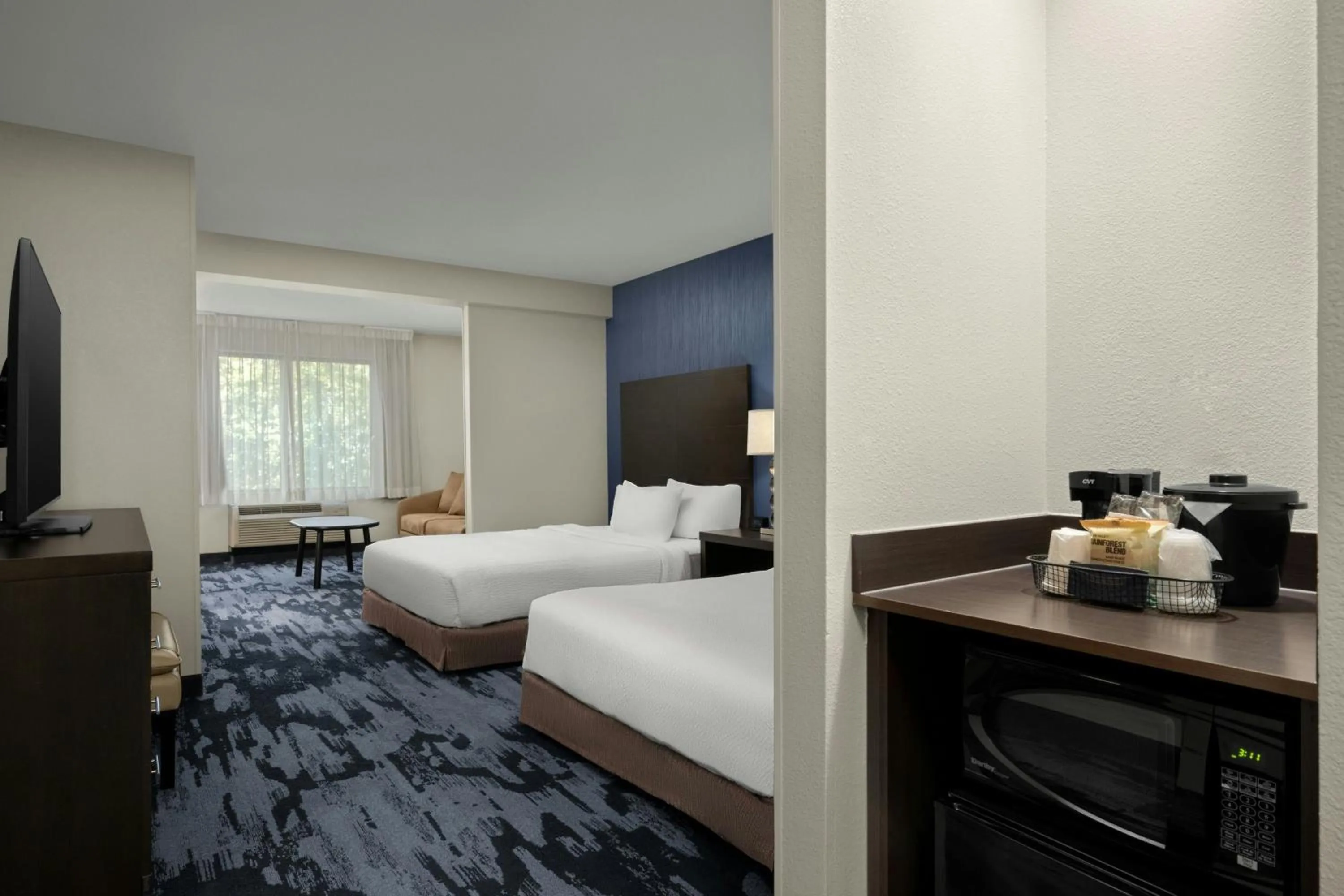 Photo of the whole room, Bed in Fairfield Inn & Suites by Marriott Moscow