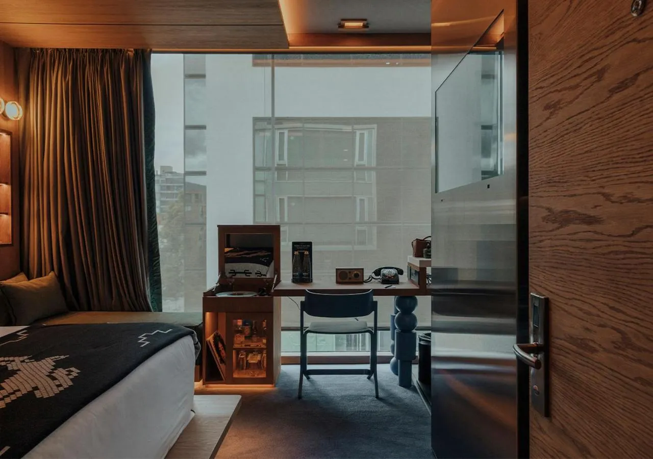 Photo of the whole room, Bed in The Click Clack Hotel Bogotá