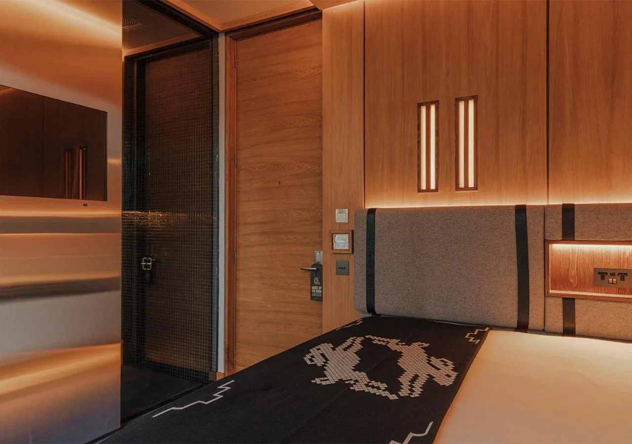 Bedroom, Bed in The Click Clack Hotel Bogotá