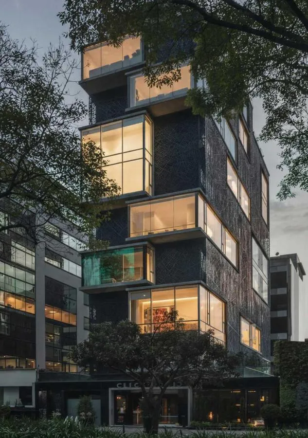 Facade/entrance in The Click Clack Hotel Bogotá