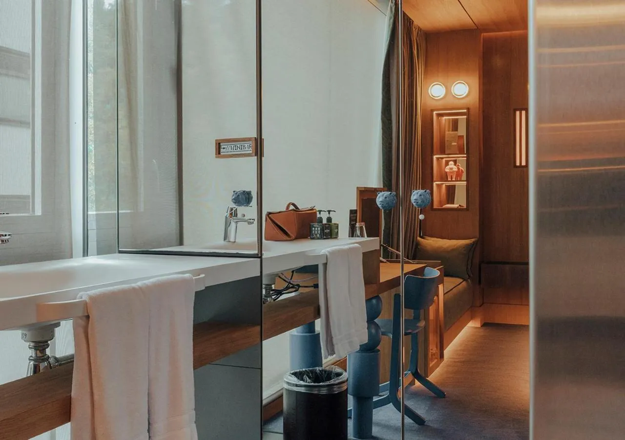 Bathroom in The Click Clack Hotel Bogotá