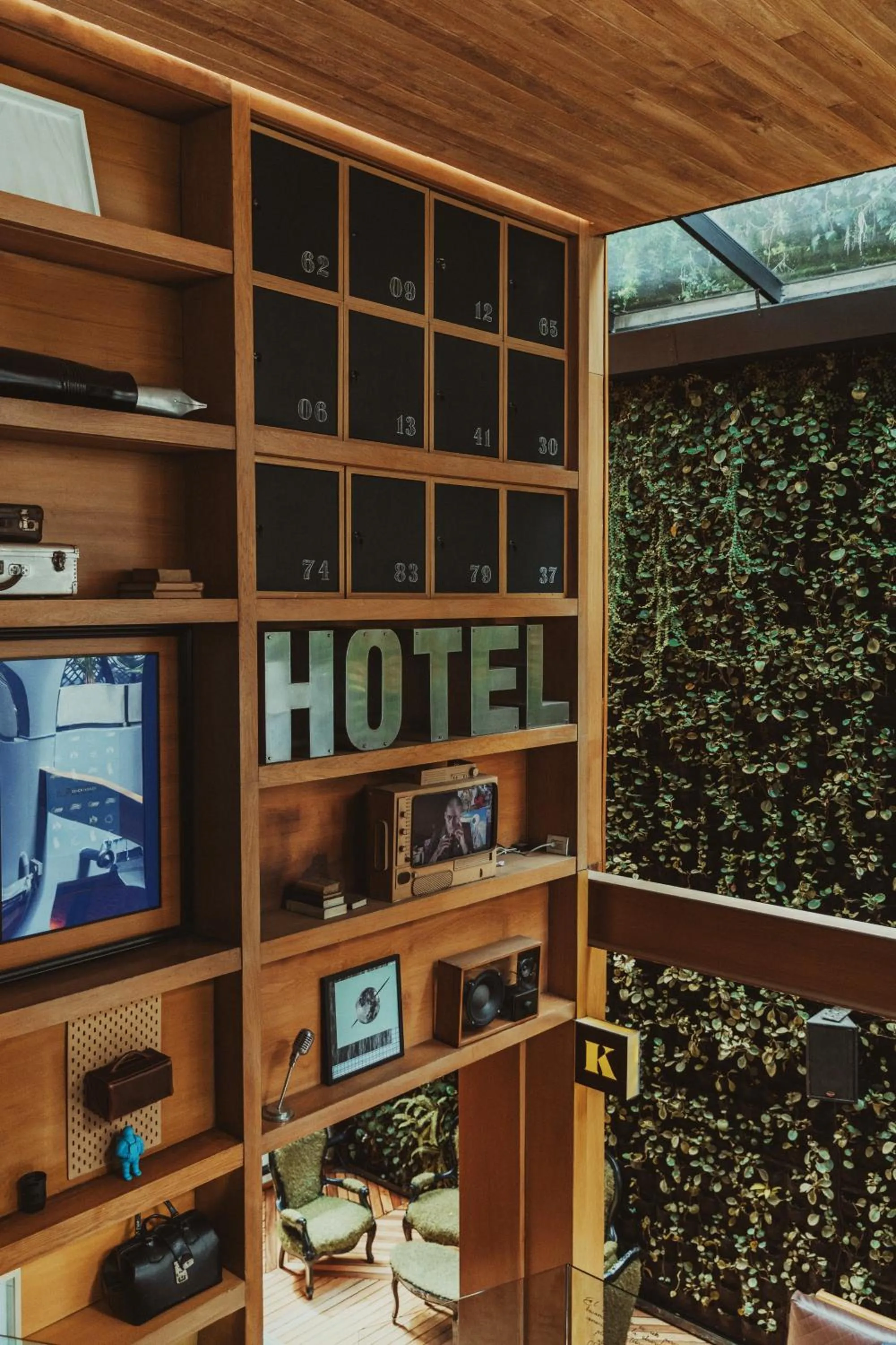 Property building in The Click Clack Hotel Bogotá