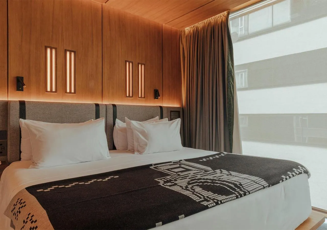 Bedroom, Bed in The Click Clack Hotel Bogotá