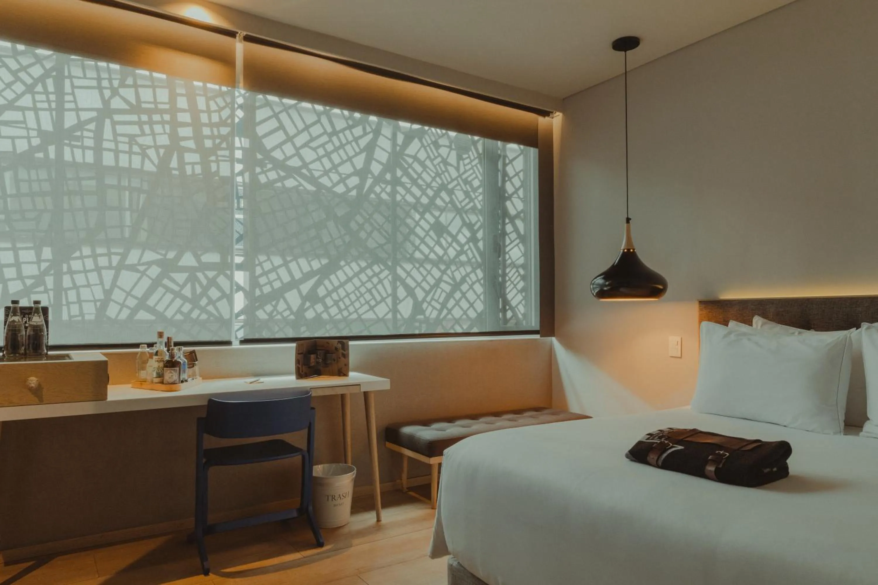 Bedroom, Bed in The Click Clack Hotel Bogotá