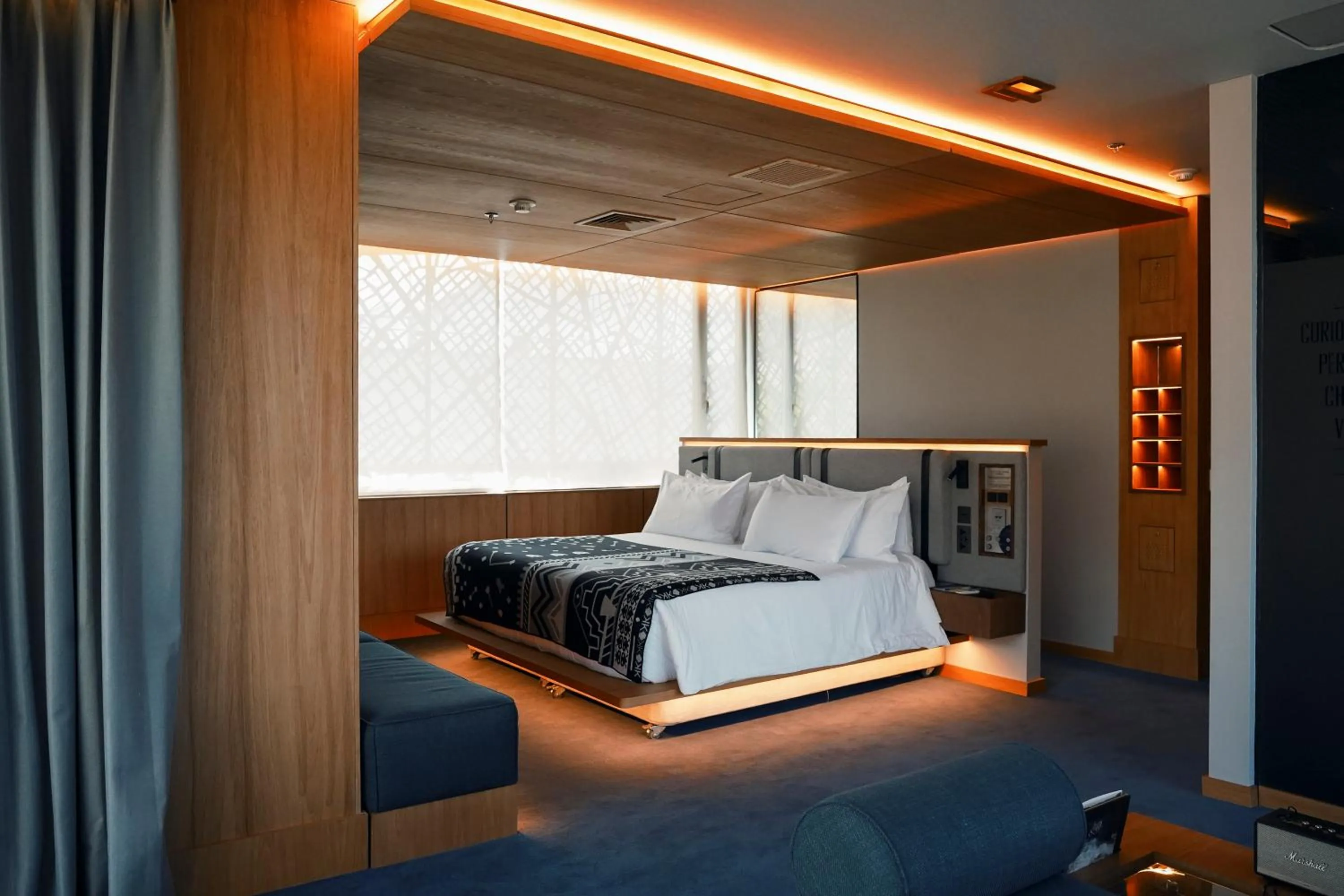 Bedroom, Bed in The Click Clack Hotel Bogotá