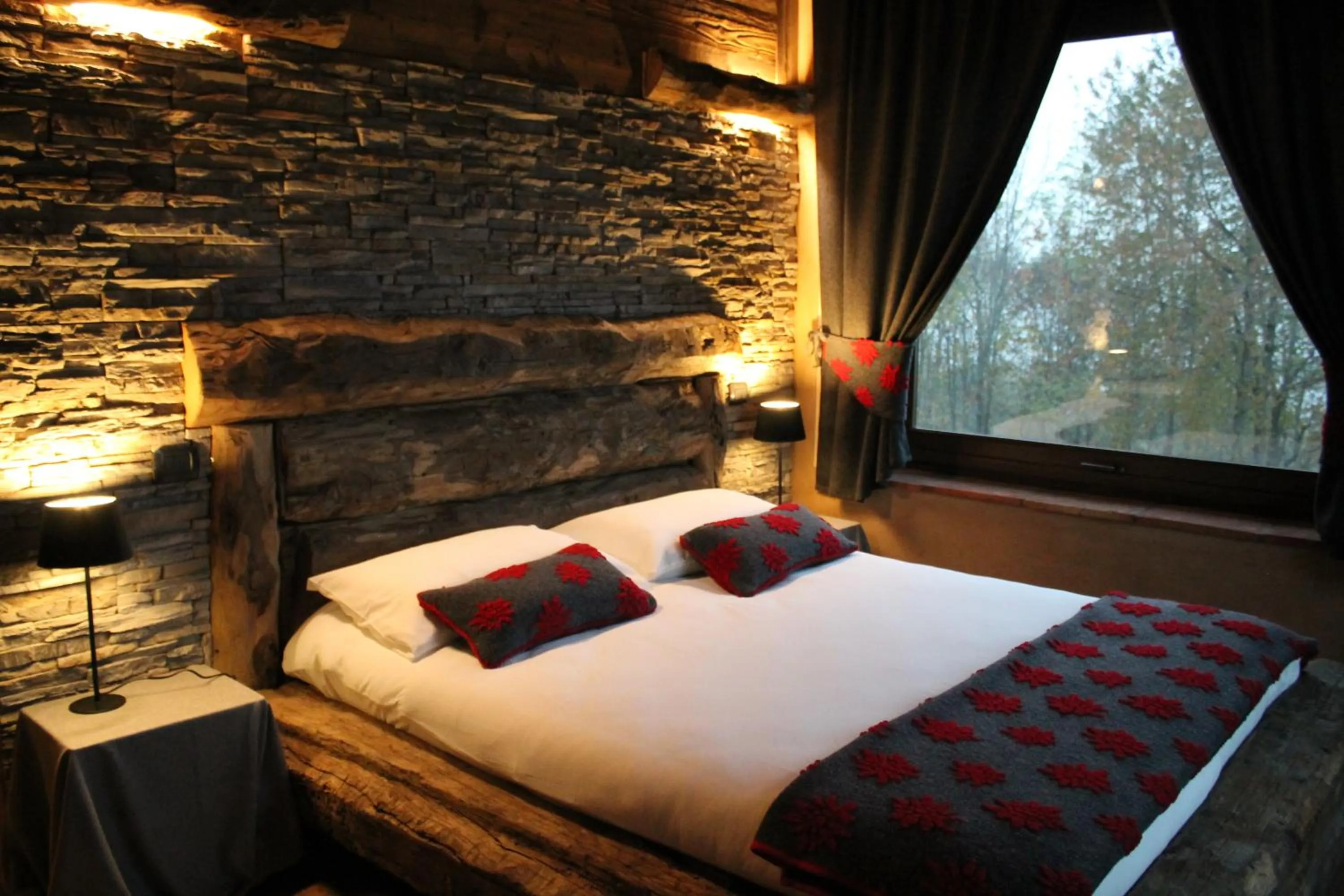 Bed in Locanda Cà Del Pian