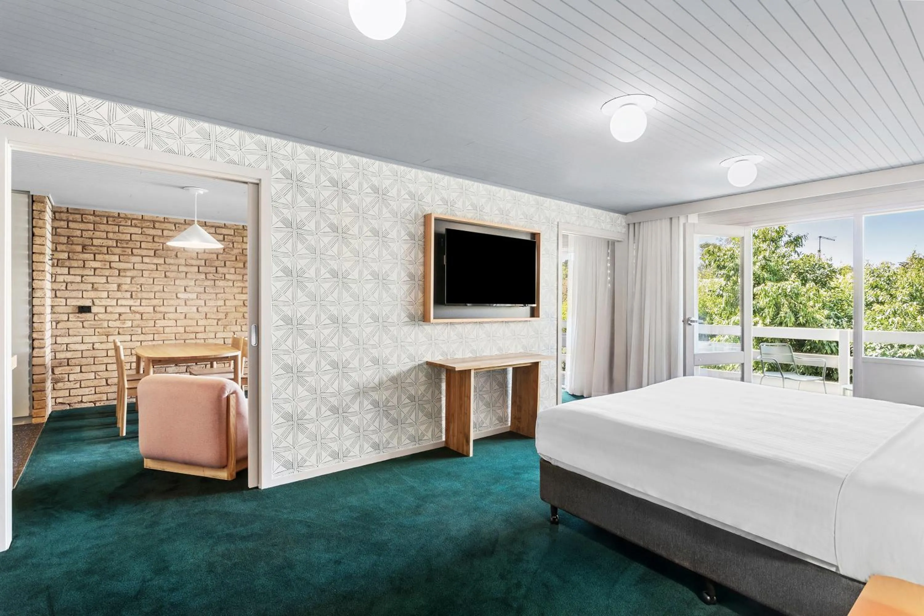 Bed in Motel Flinders