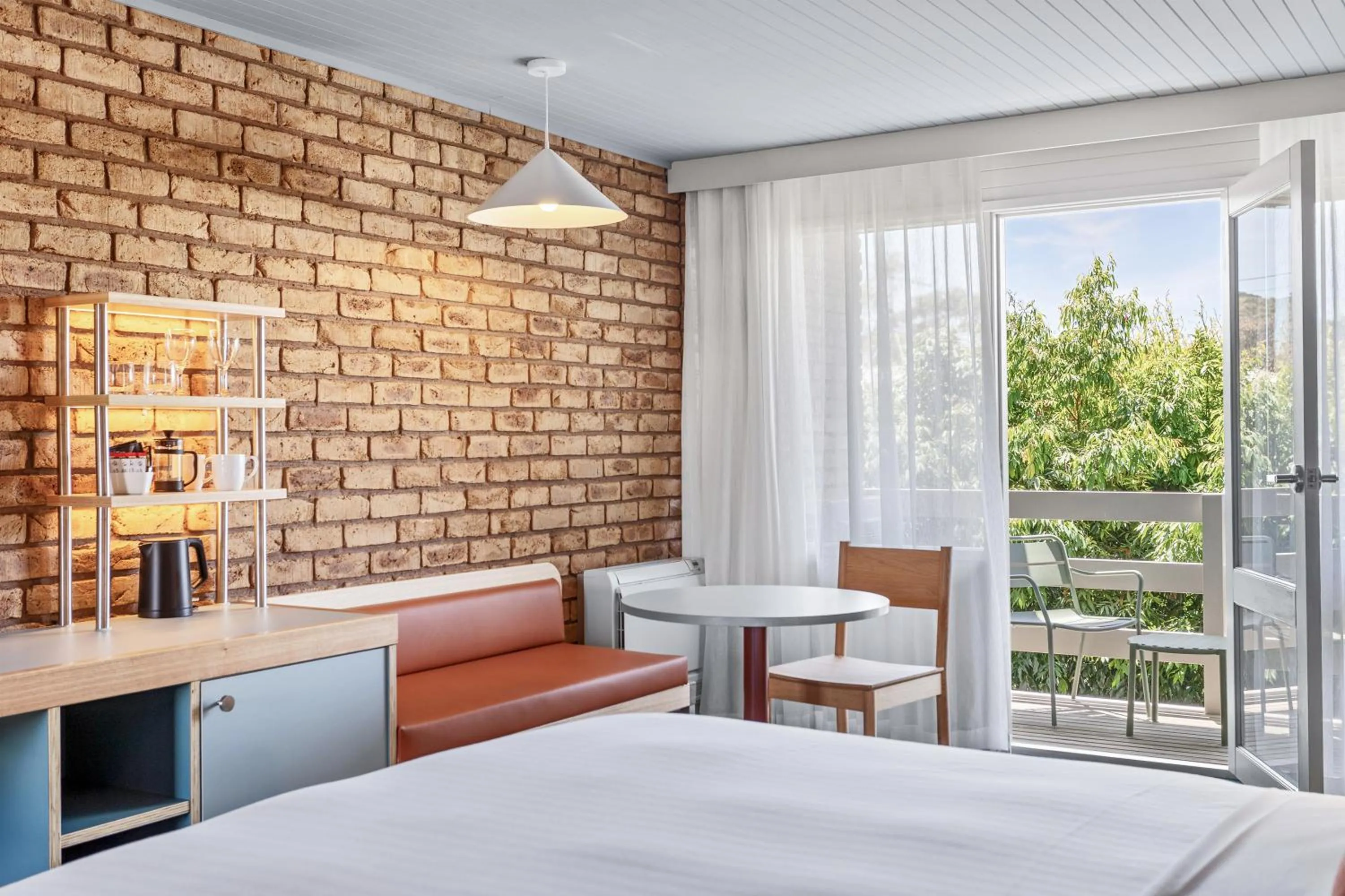 Bed in Motel Flinders