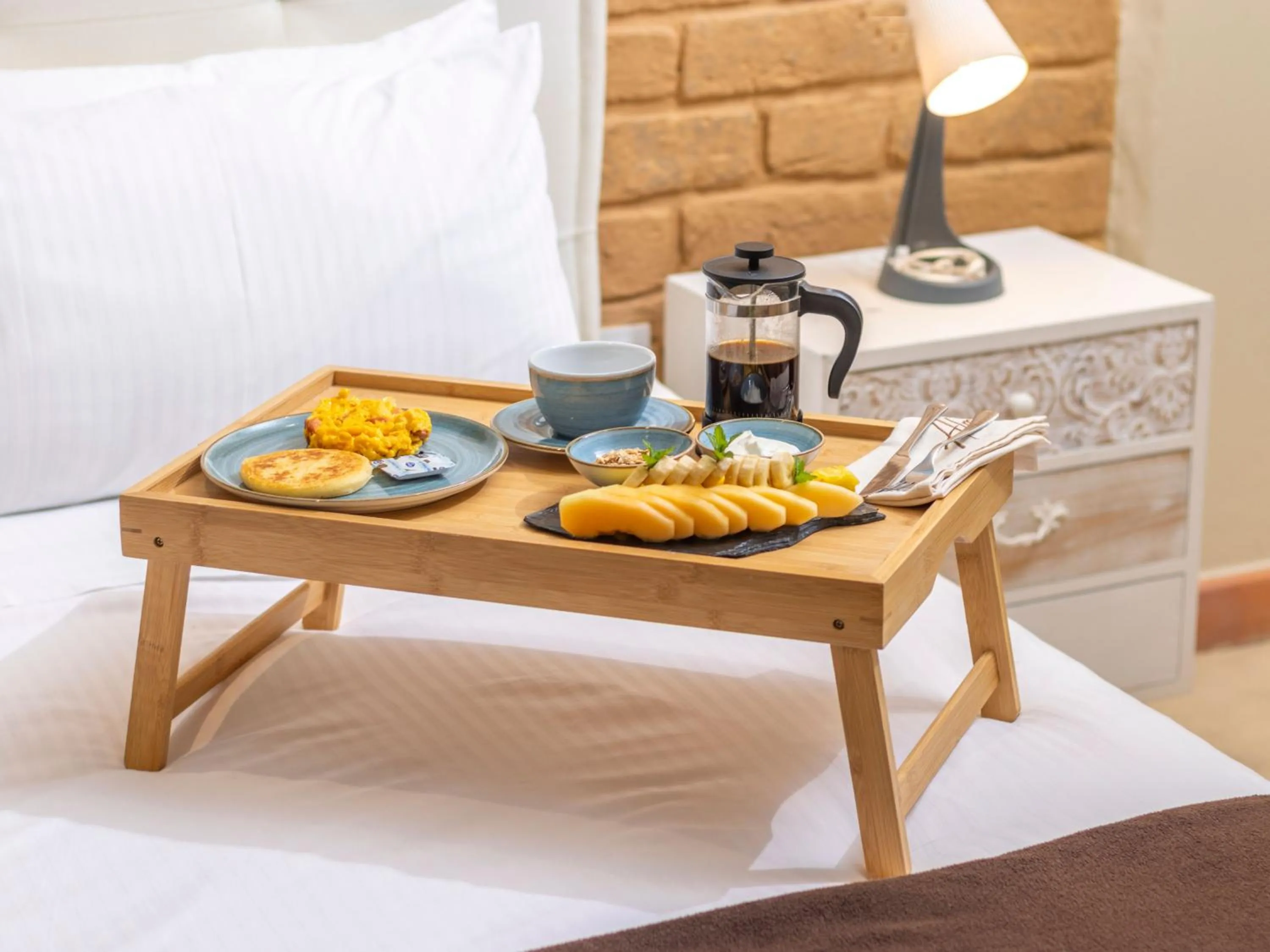 Food and drinks in Hotel Alma