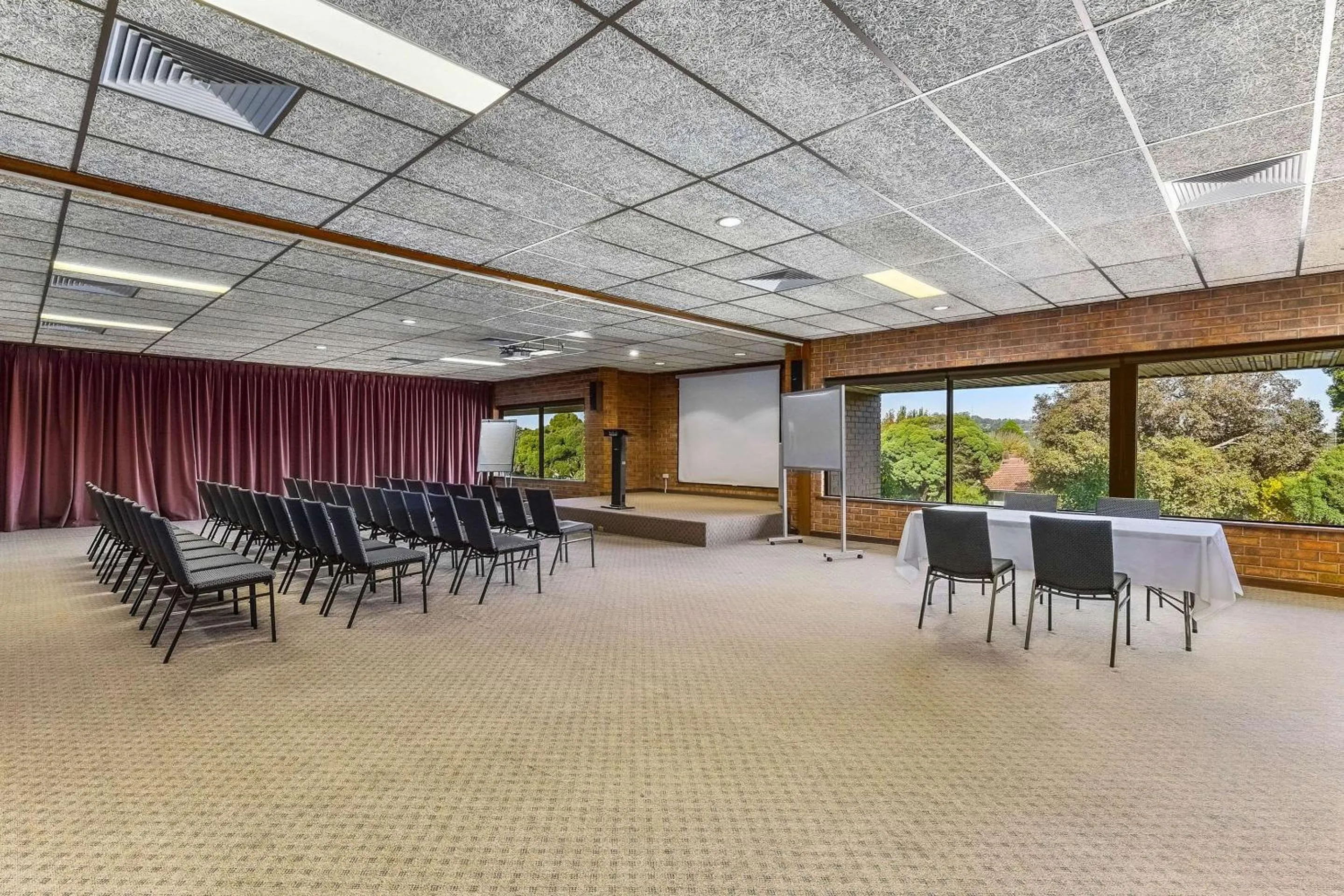 On site in Presidential Motel