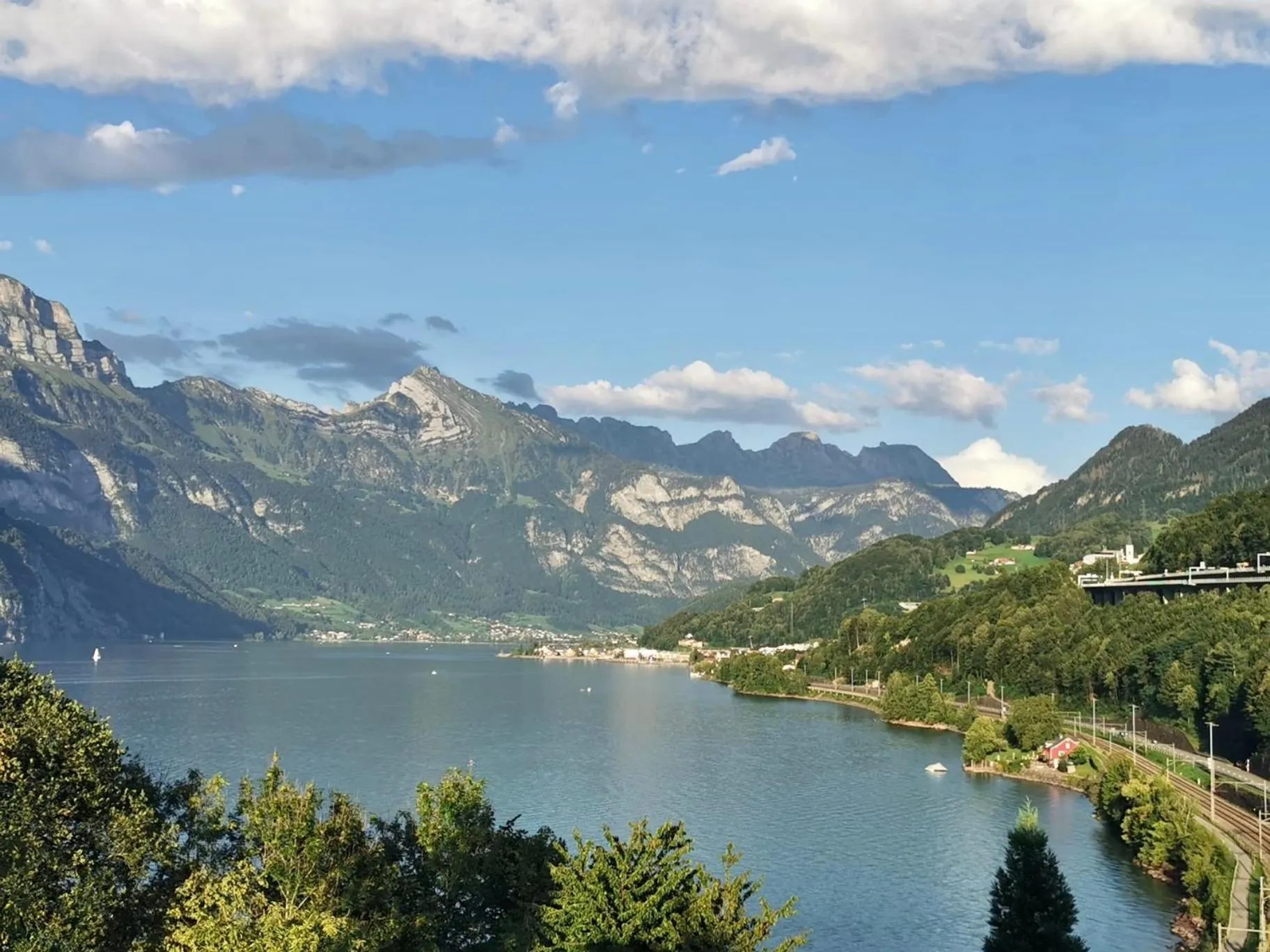 Lake view in Seeblick SMART Hotel Rössli