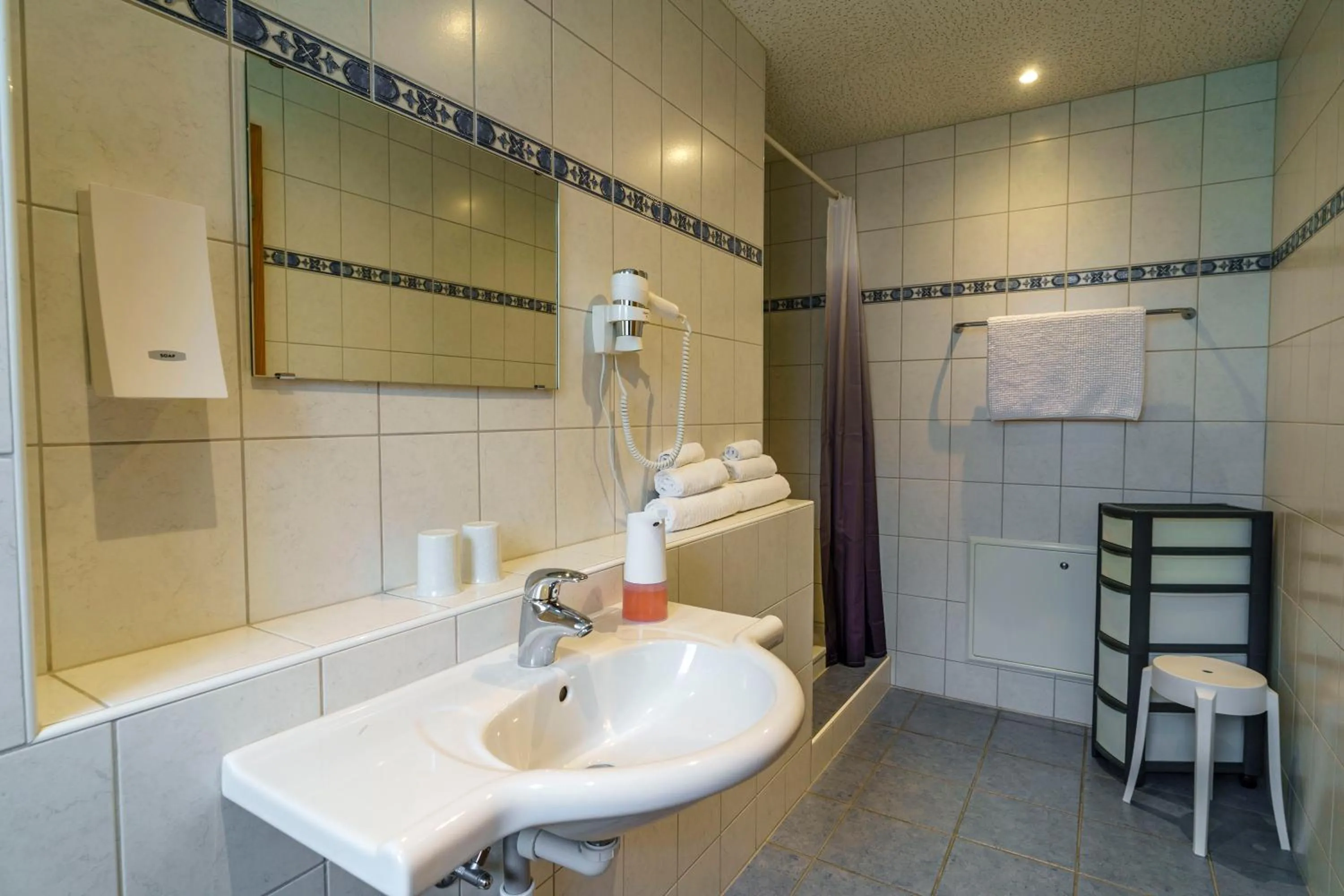 Bathroom in Seeblick SMART Hotel Rössli