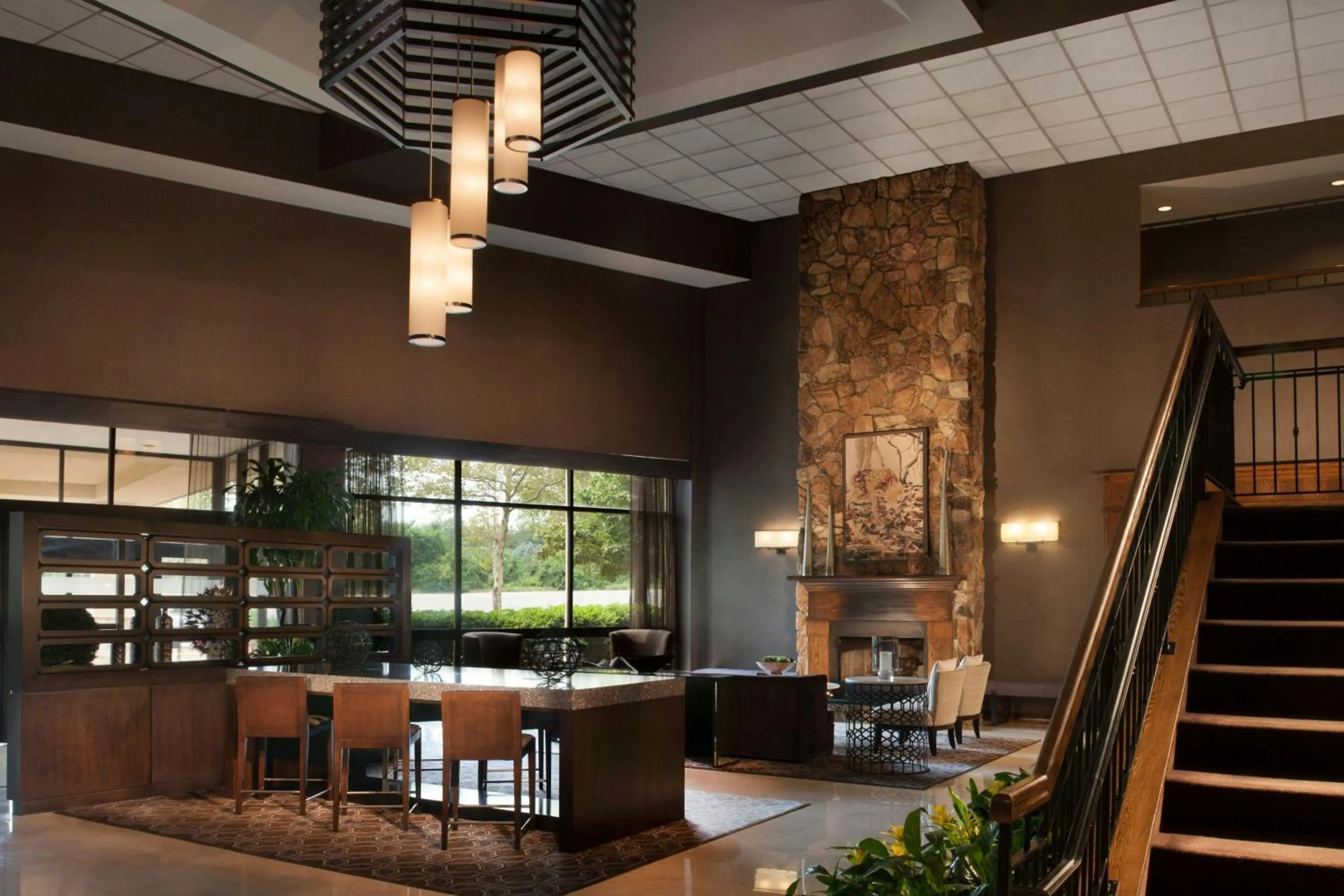 Lobby or reception in Sheraton Bucks County Langhorne