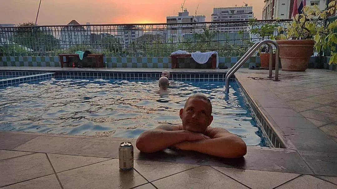 Swimming pool in Studio Suite by Royal Ivory Nana