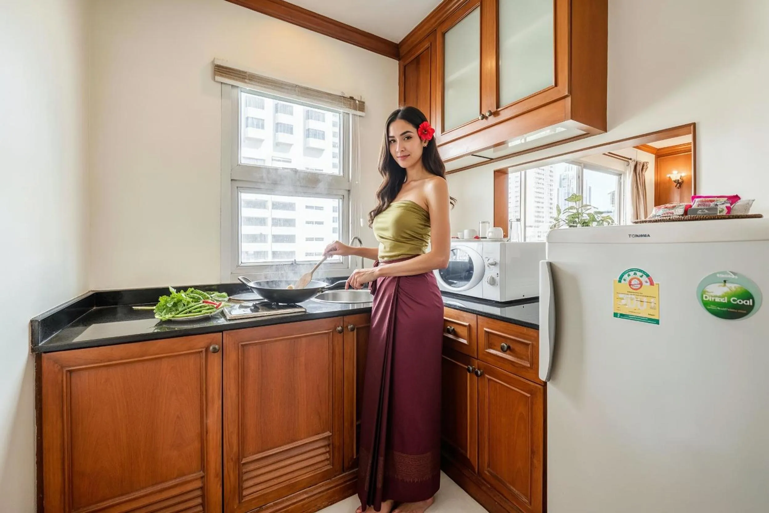 Food in Studio Suite by Royal Ivory Nana