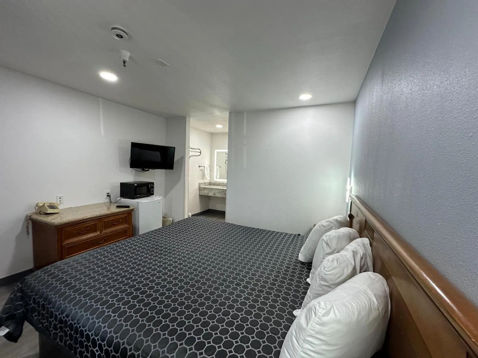 Bedroom, Bed in Motel Santa Cruz