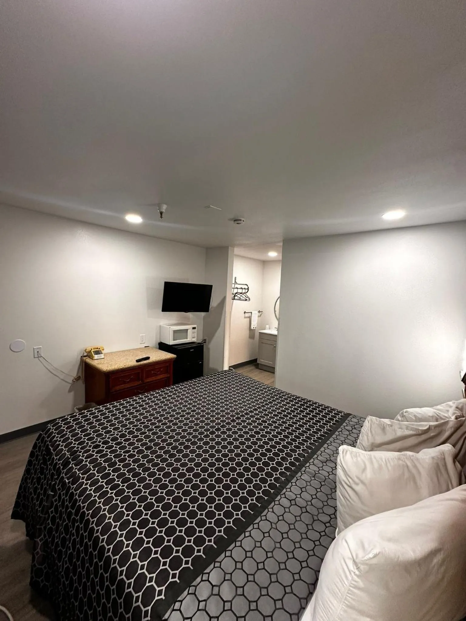 Bedroom, Bed in Motel Santa Cruz