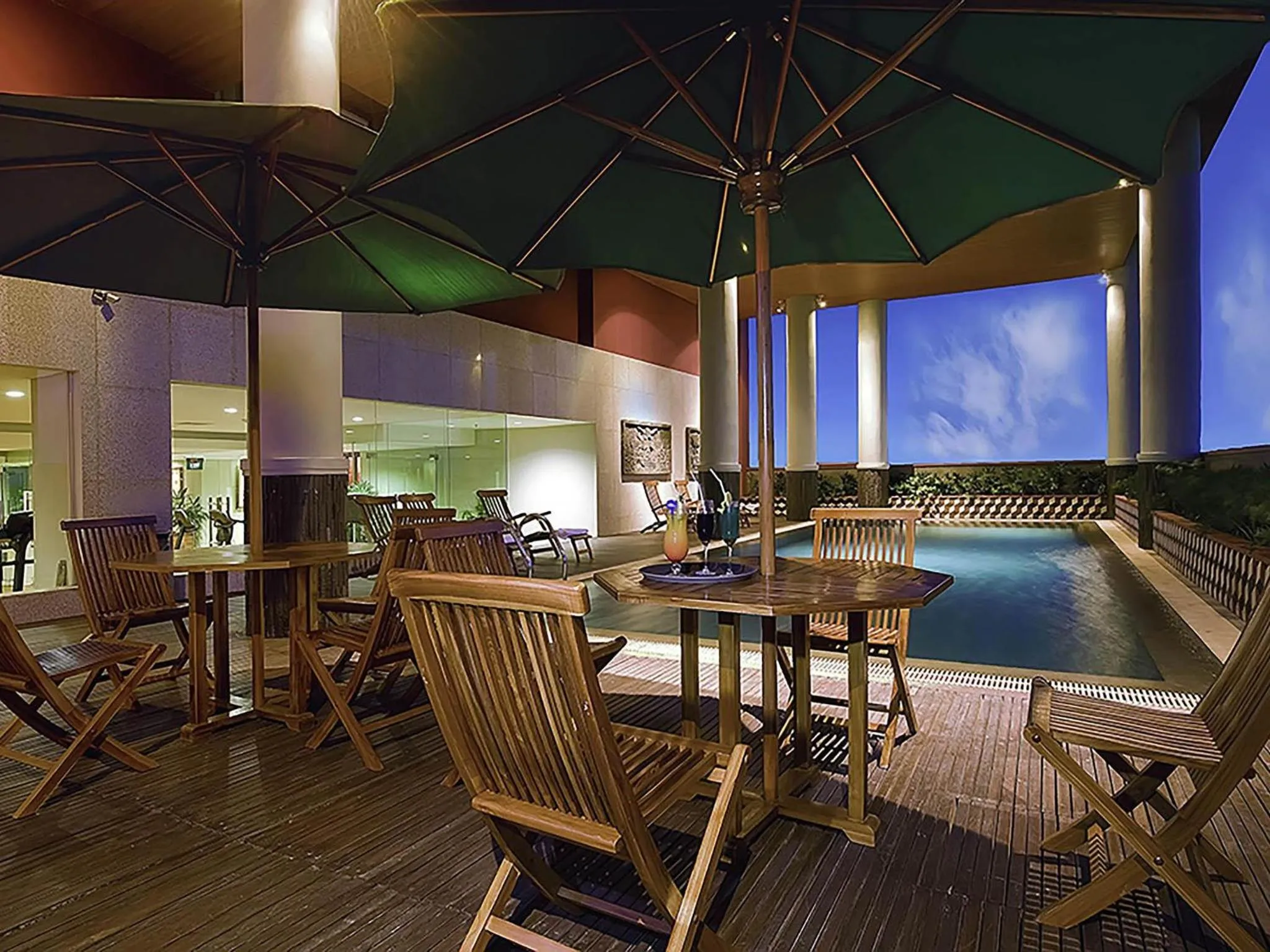 Pool view in The Royal Surakarta Heritage - Handwritten Collection