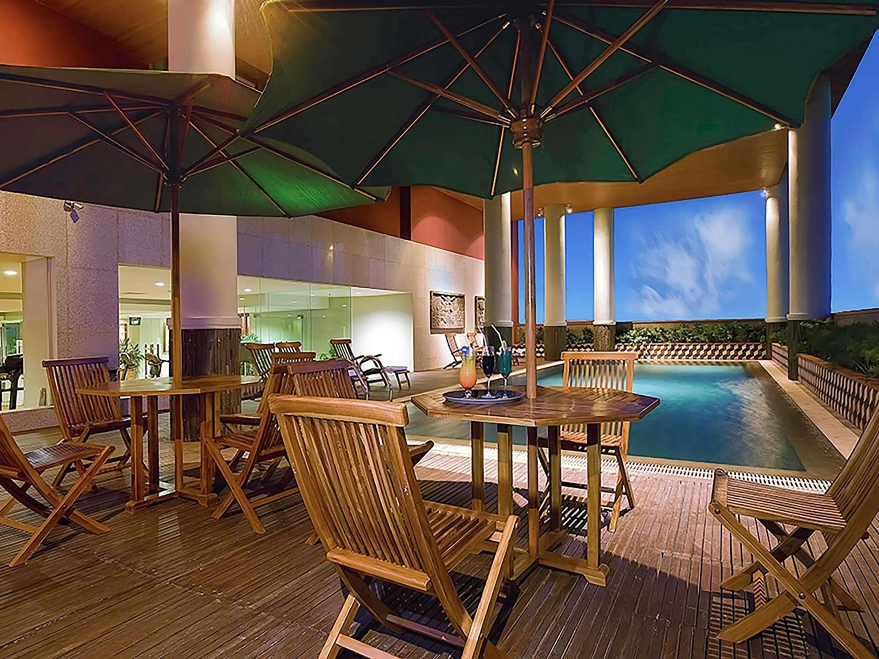 Pool view in The Royal Surakarta Heritage - Handwritten Collection