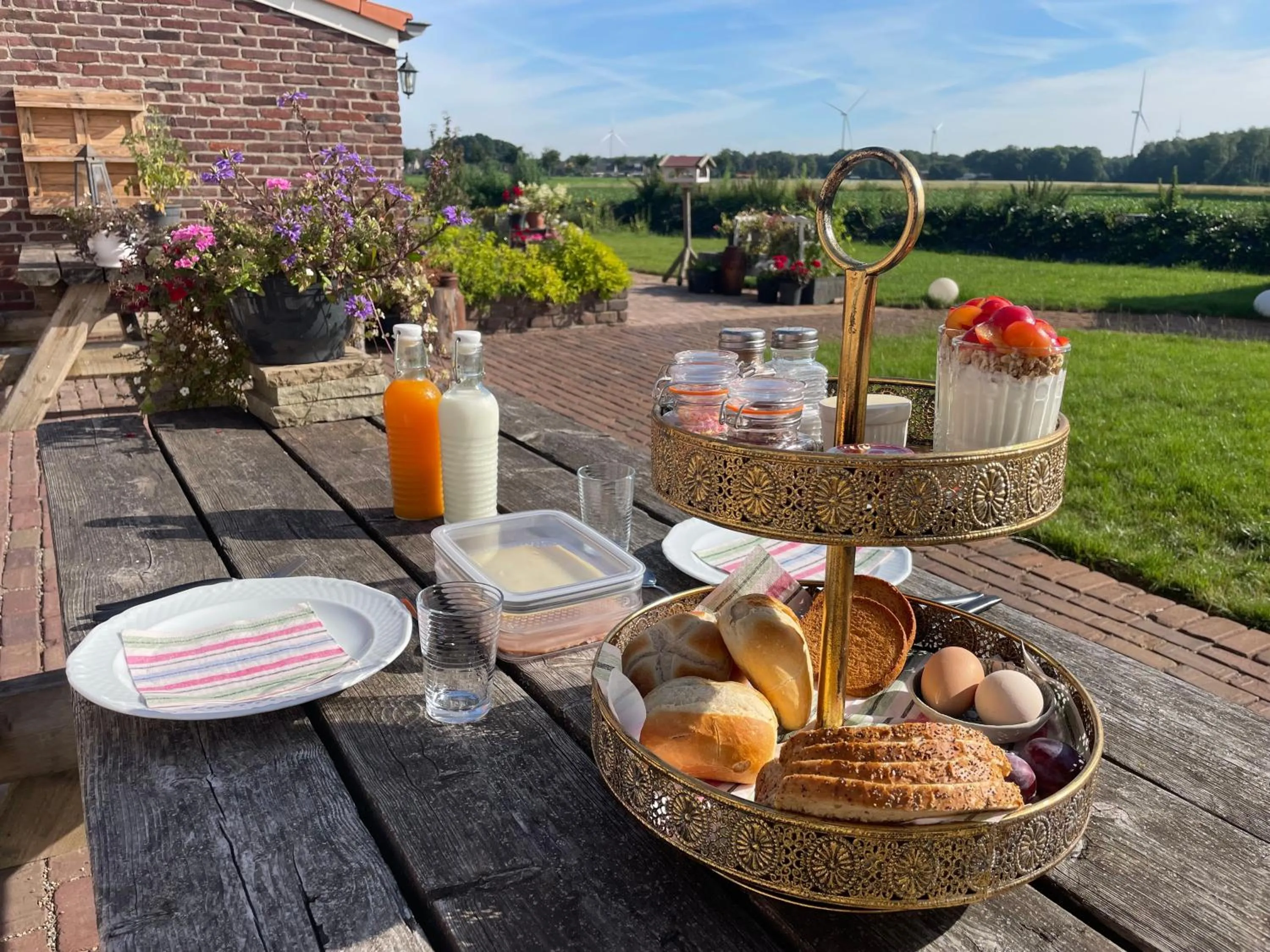 Breakfast in Hoeve Delshorst
