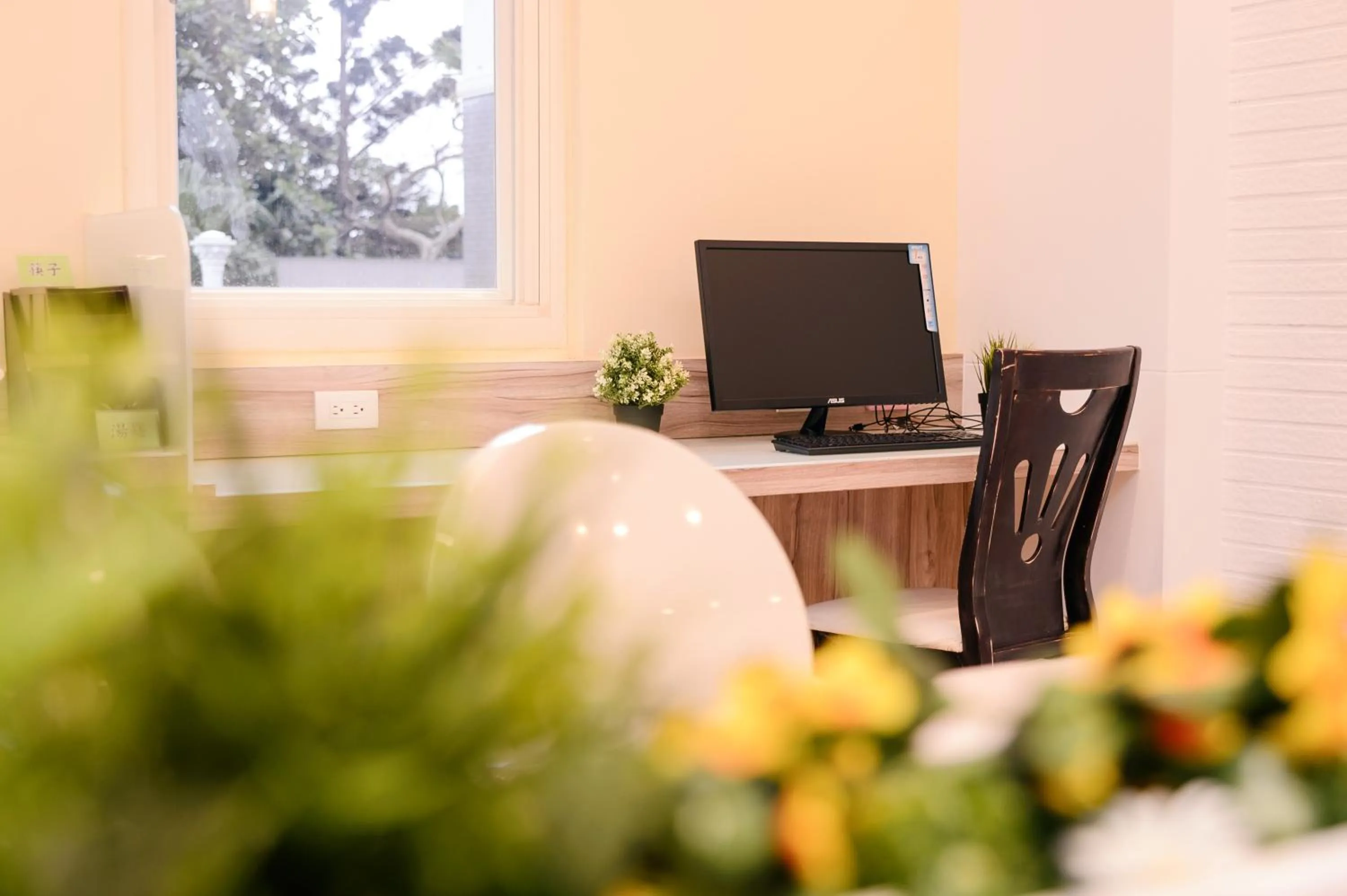 Decorative detail in Guest Motel-Zhubei