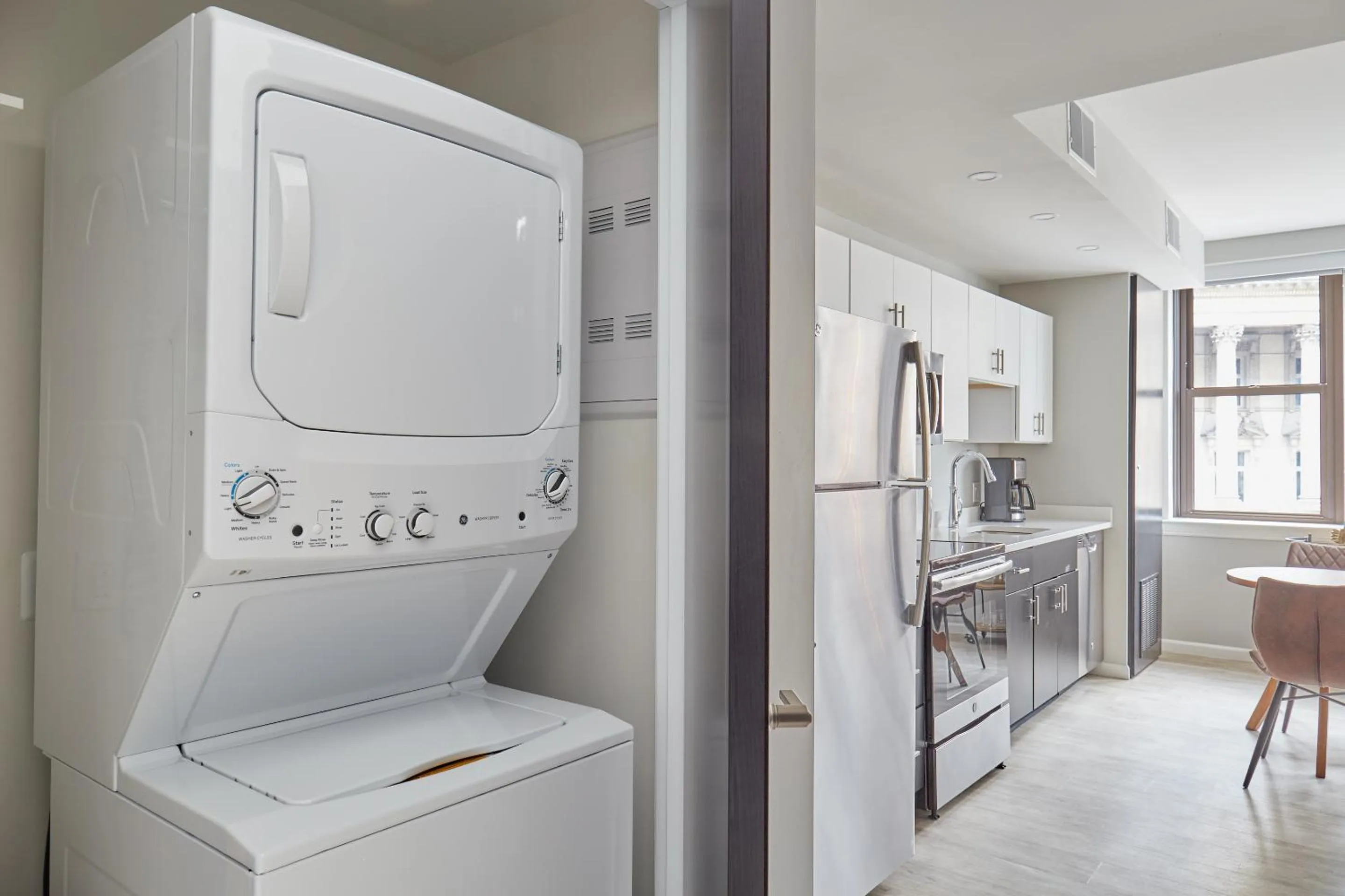 Kitchen or kitchenette in Kasa Cadillac Square Detroit