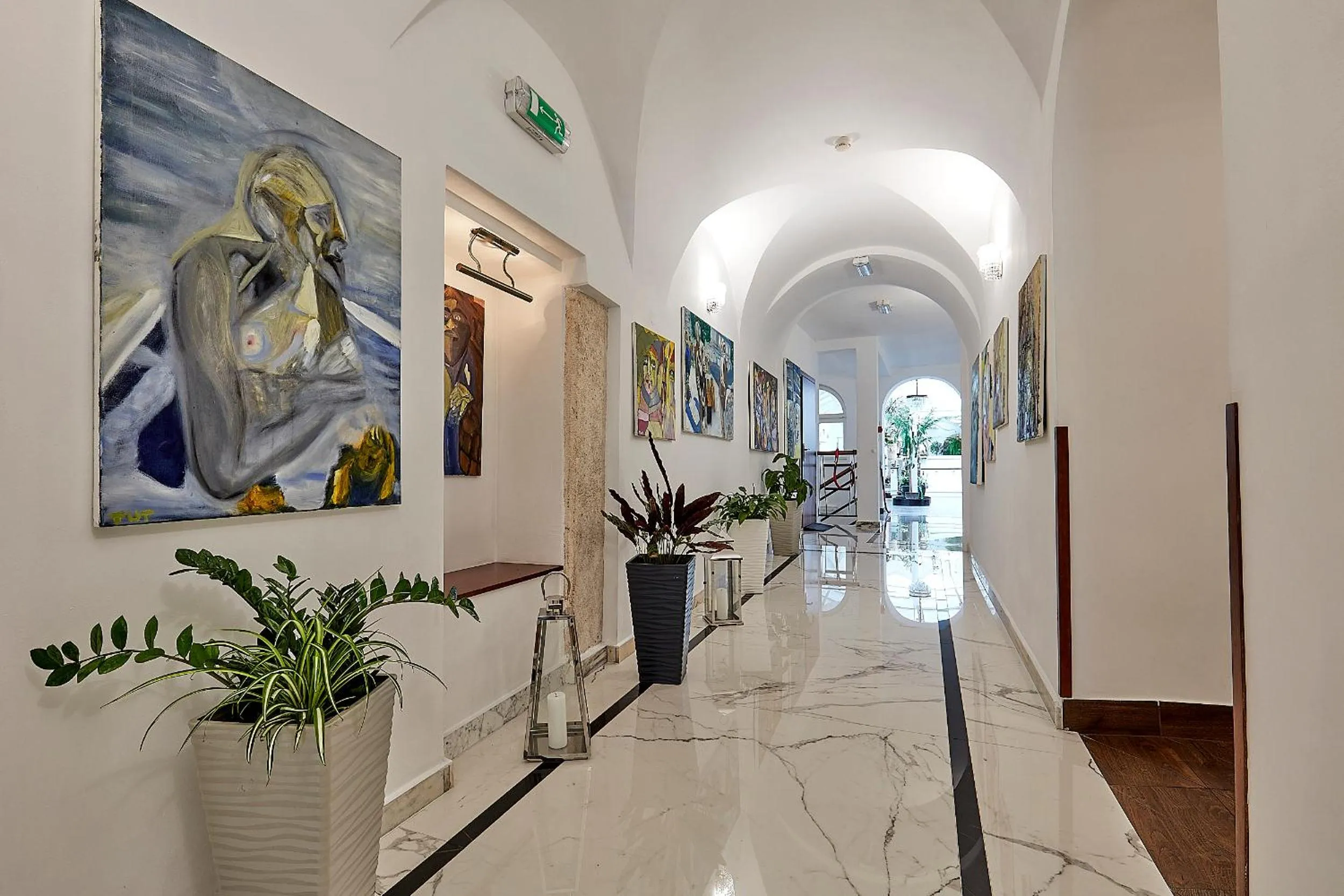 Lobby or reception in Hotel Jan