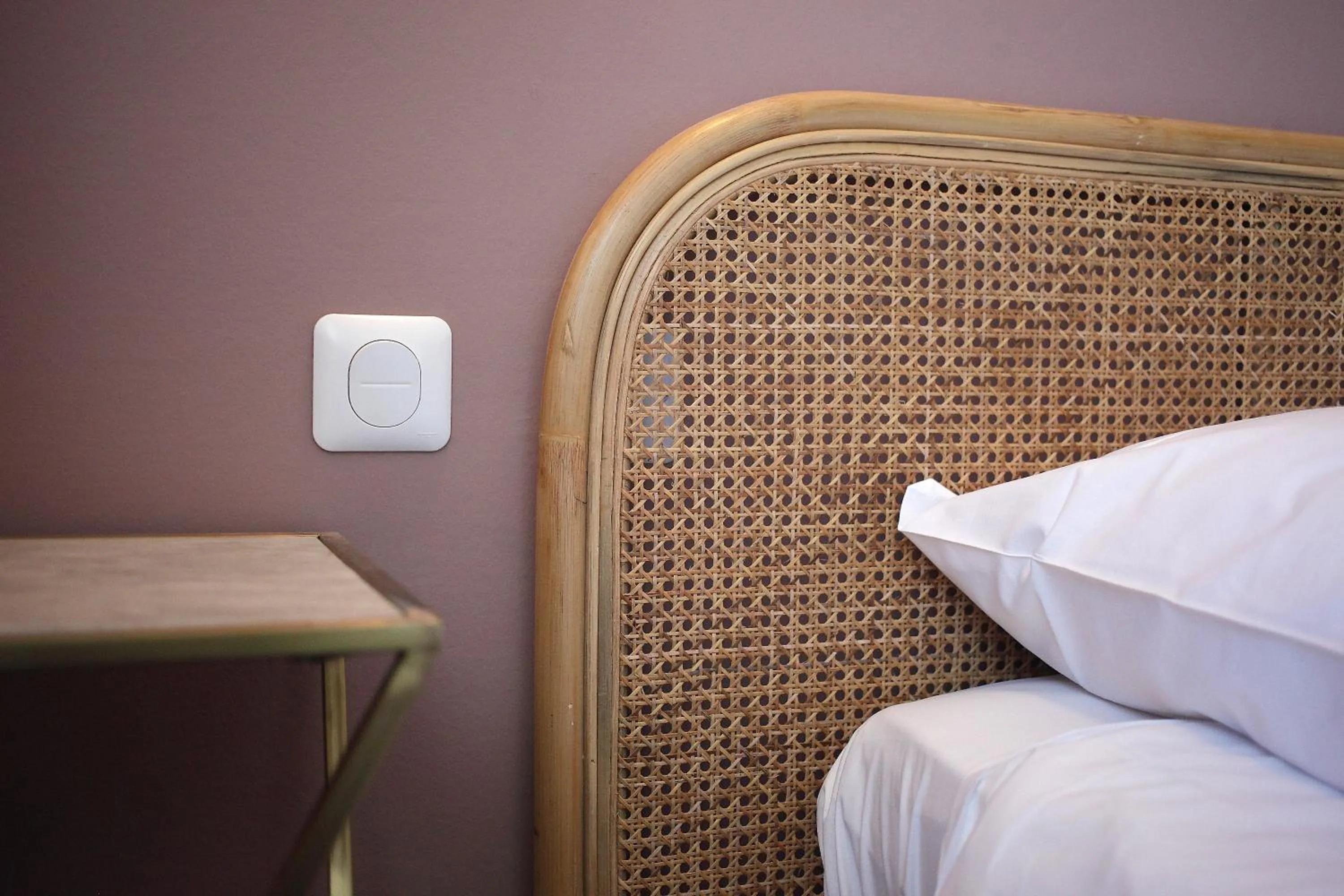 Bed in Hotel Saint Louis