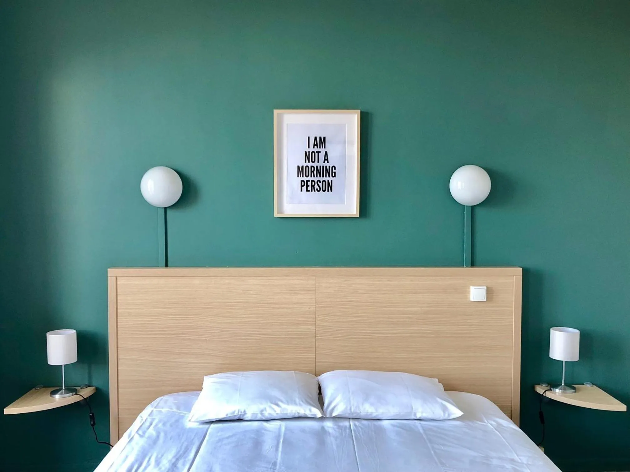 Bed in Hotel Saint Louis