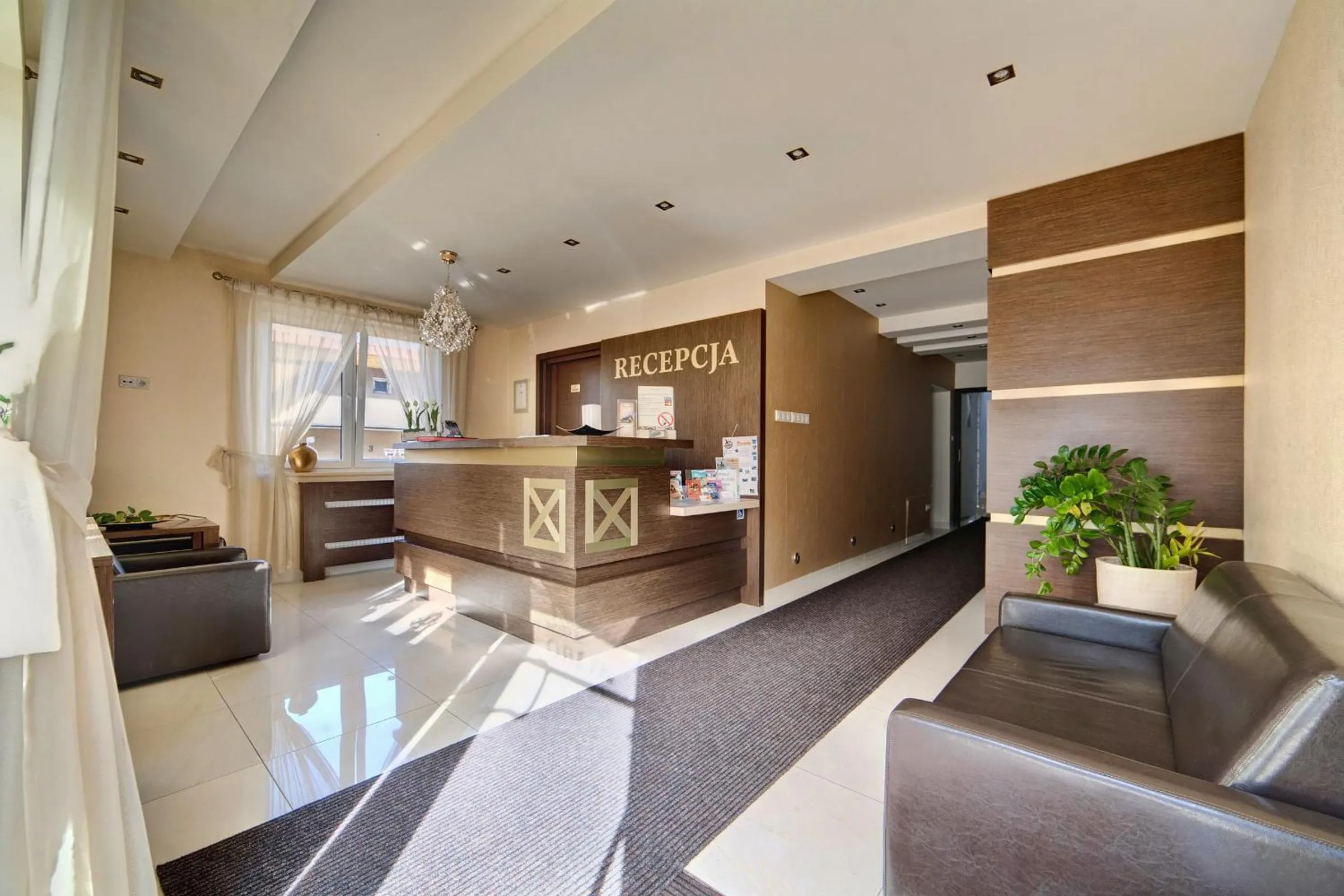 Lobby or reception in Hotel Orlik