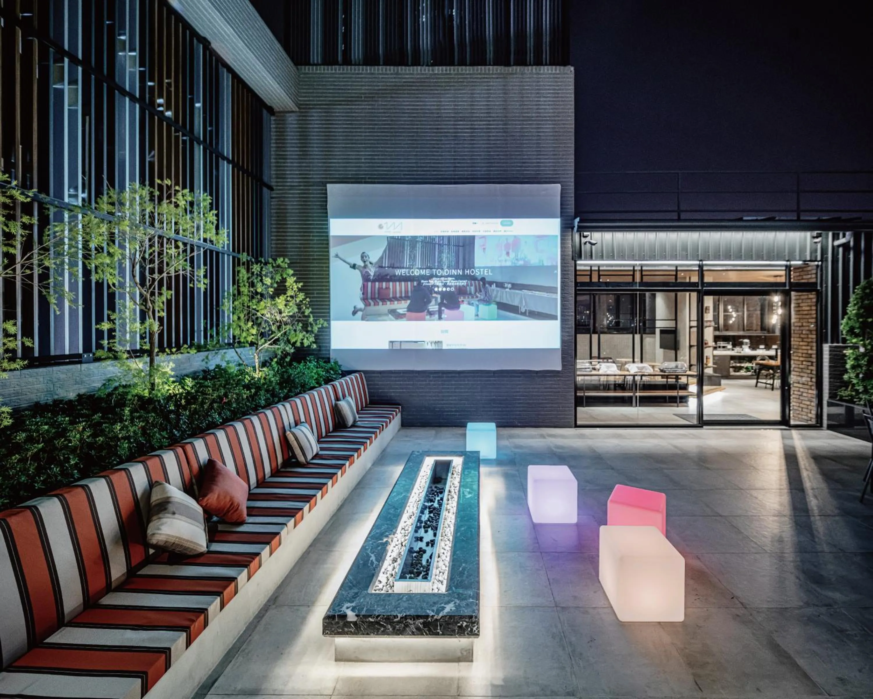 Patio in Hotel Leisure 台南行旅-巷弄潮旅