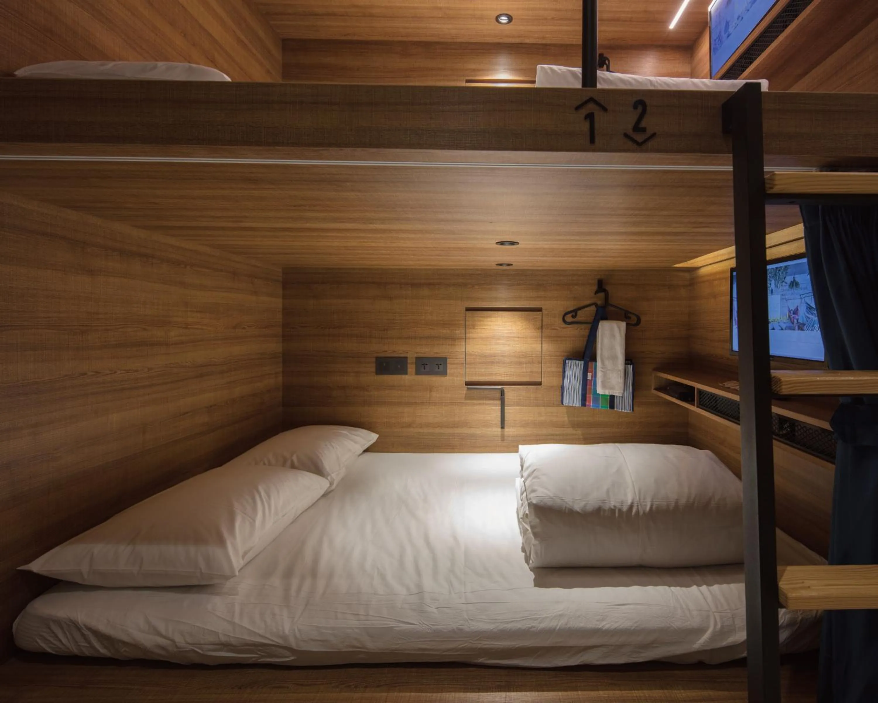 bunk bed in Hotel Leisure 台南行旅-巷弄潮旅