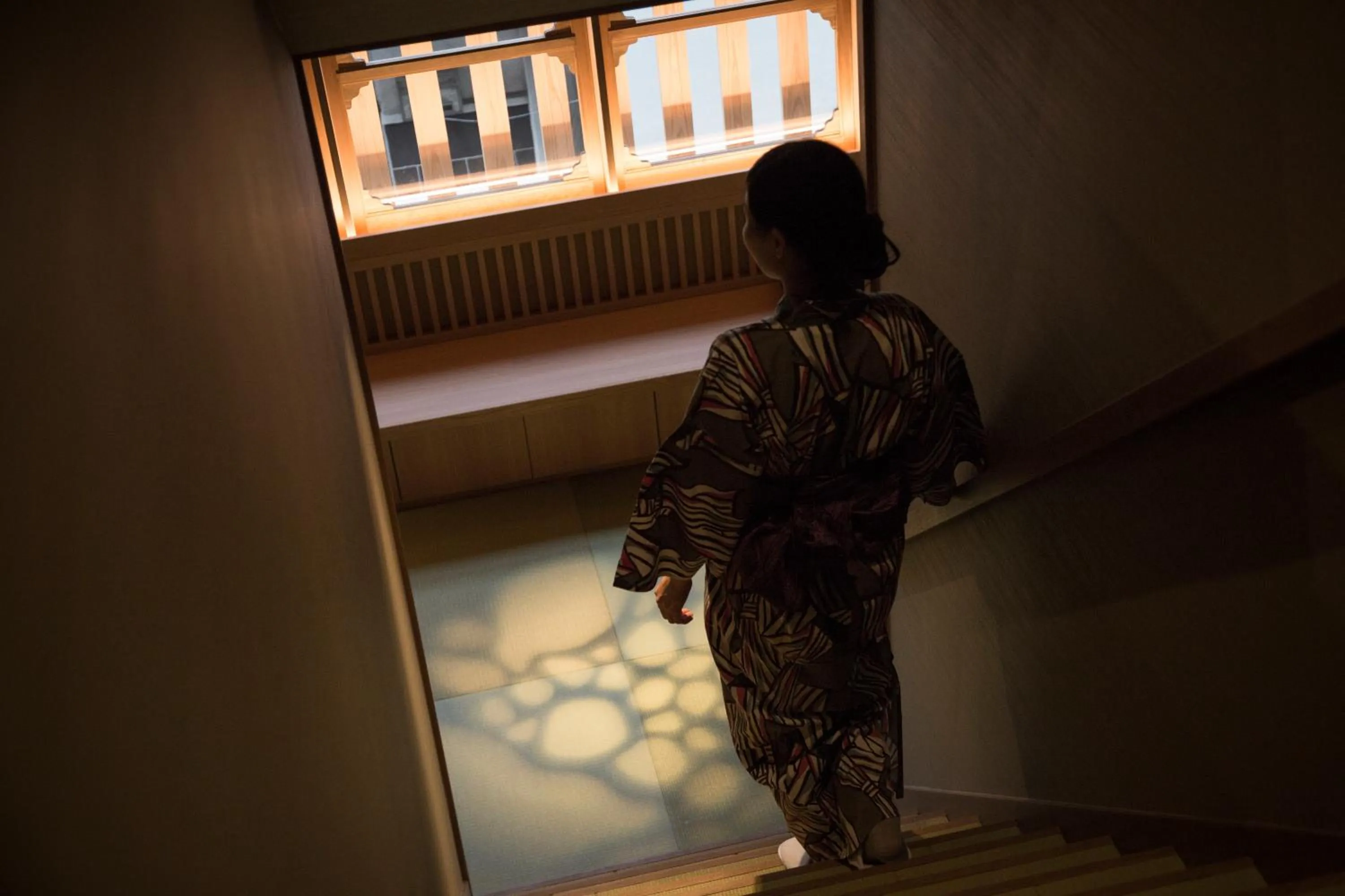 Decorative detail in Kinosaki onsen Tokitotoki