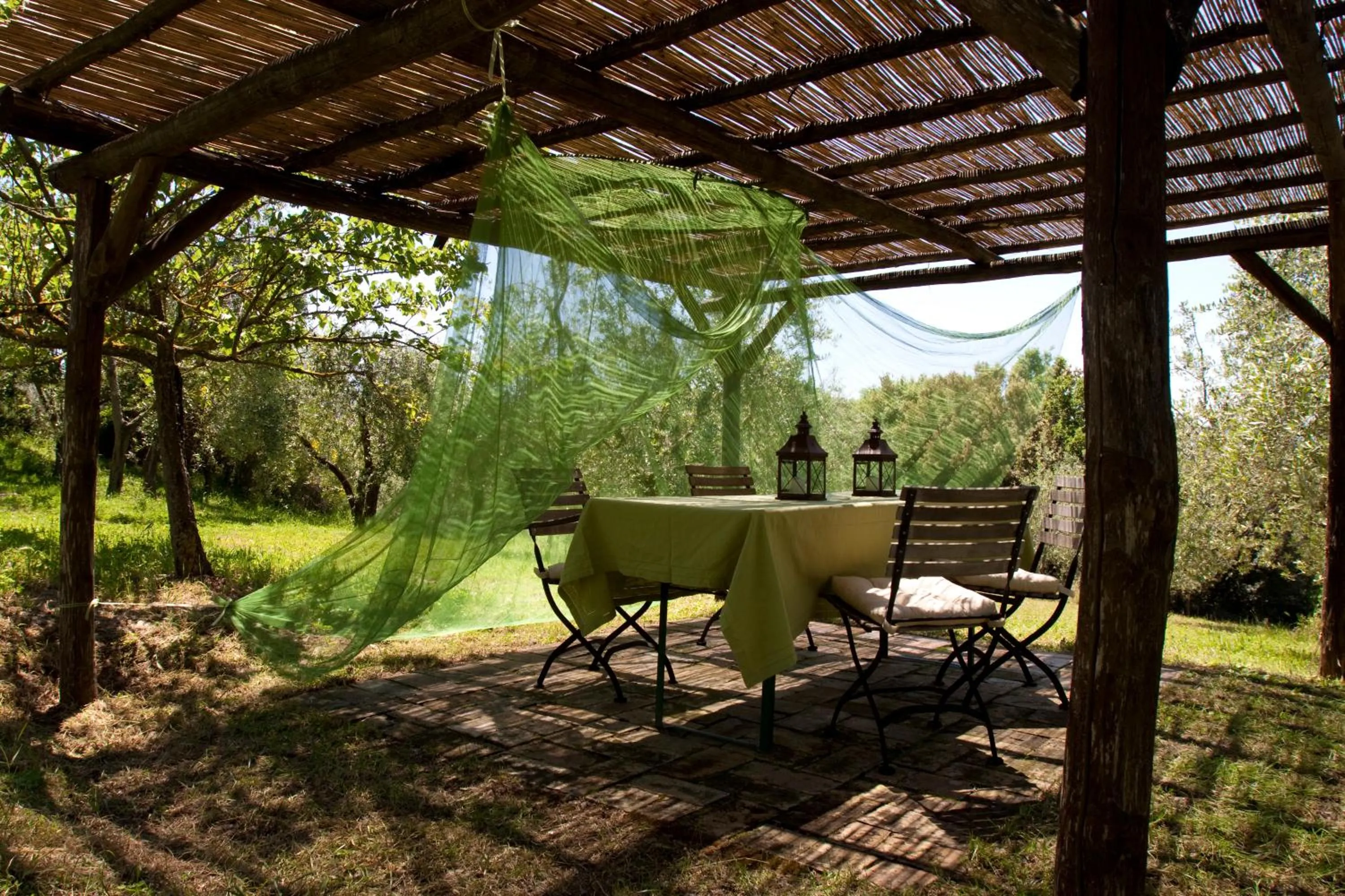 Patio in Villa Montecastello