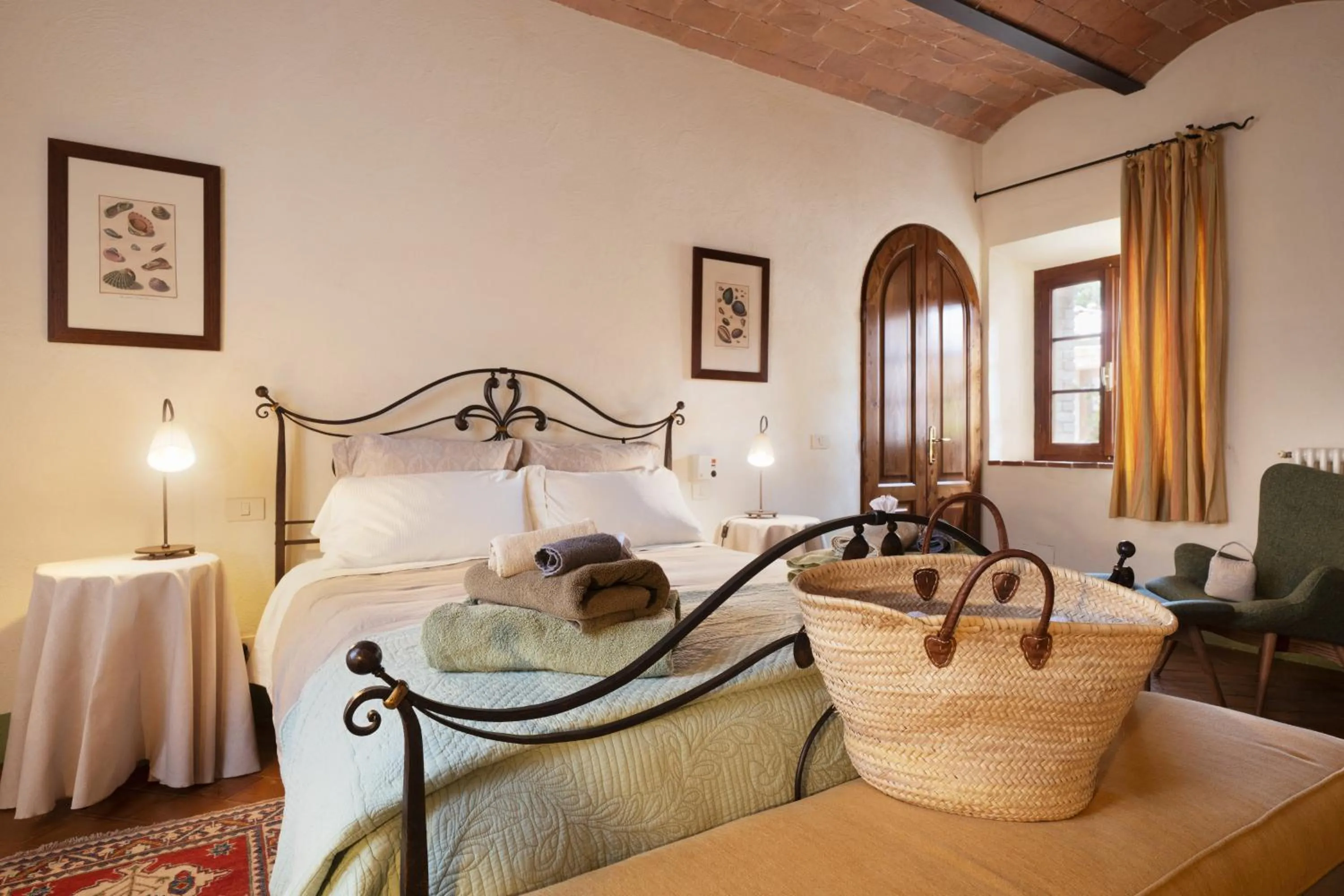 Bedroom, Bed in Villa Montecastello
