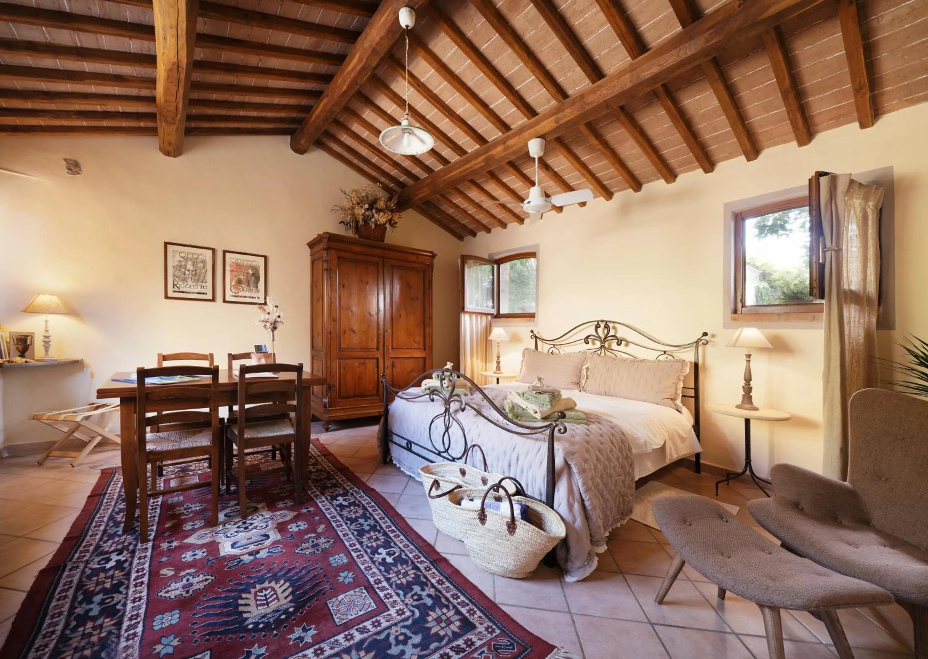 Bedroom, Bed in Villa Montecastello