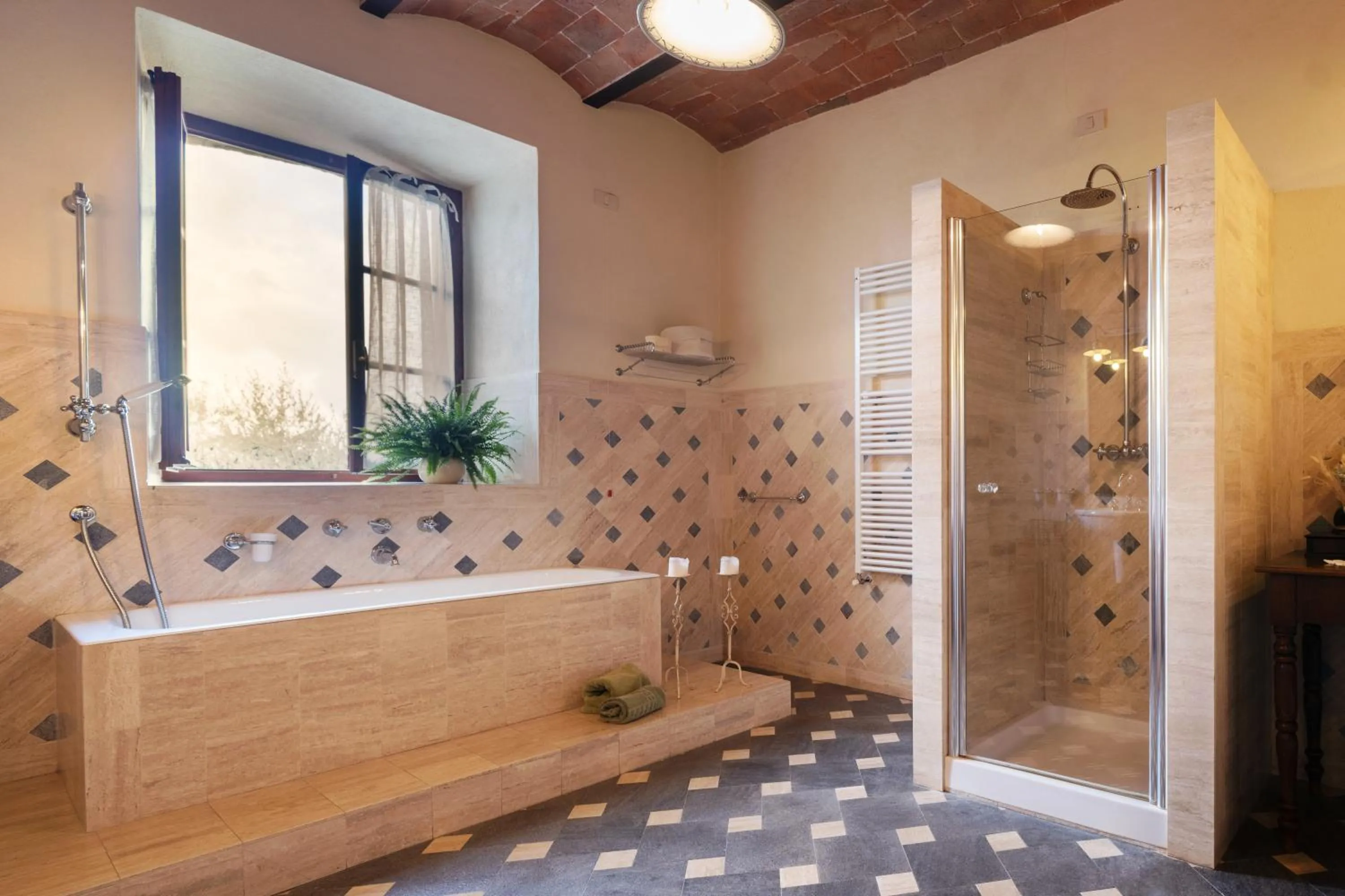 Bathroom in Villa Montecastello