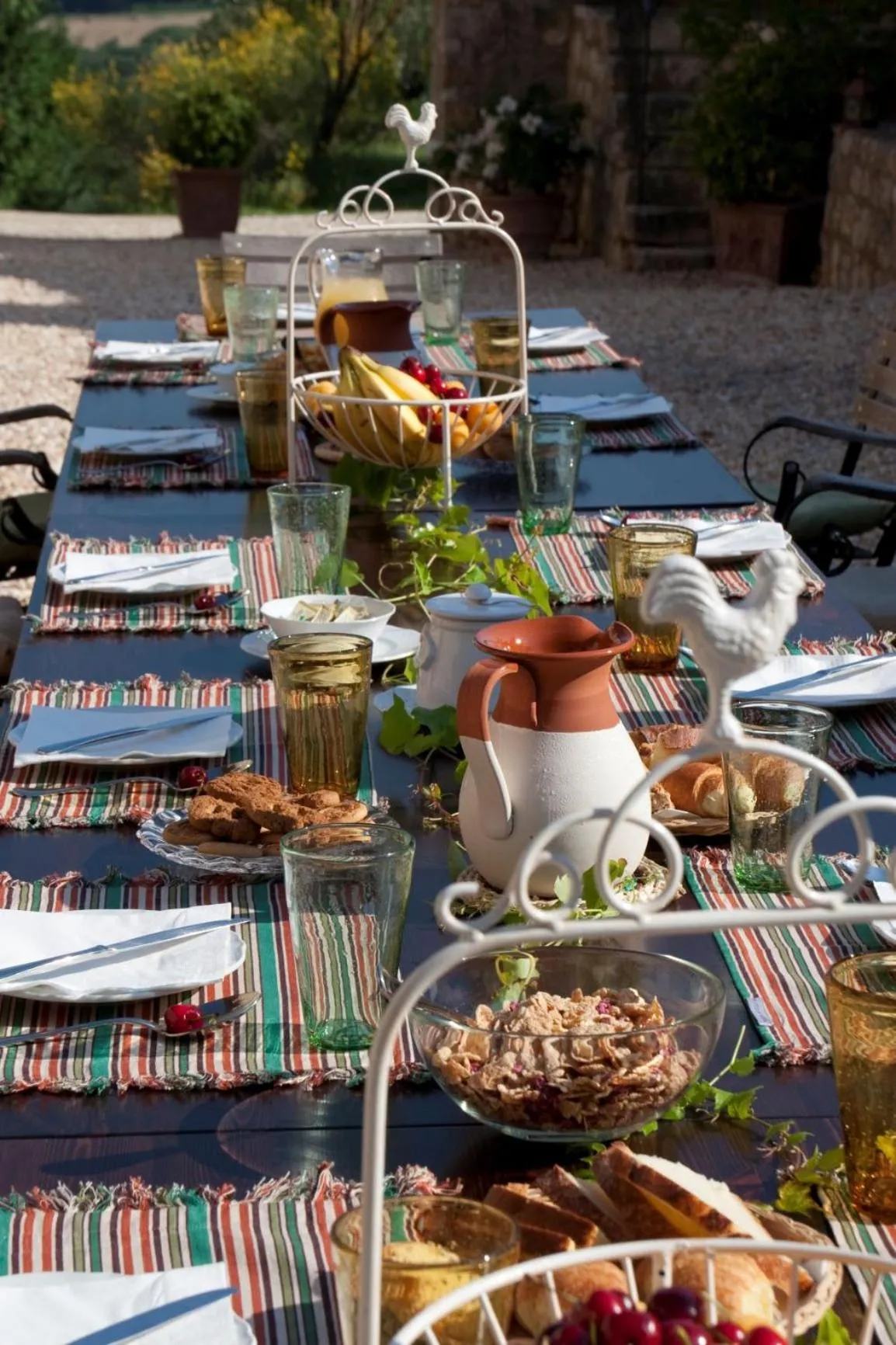 Breakfast in Villa Montecastello