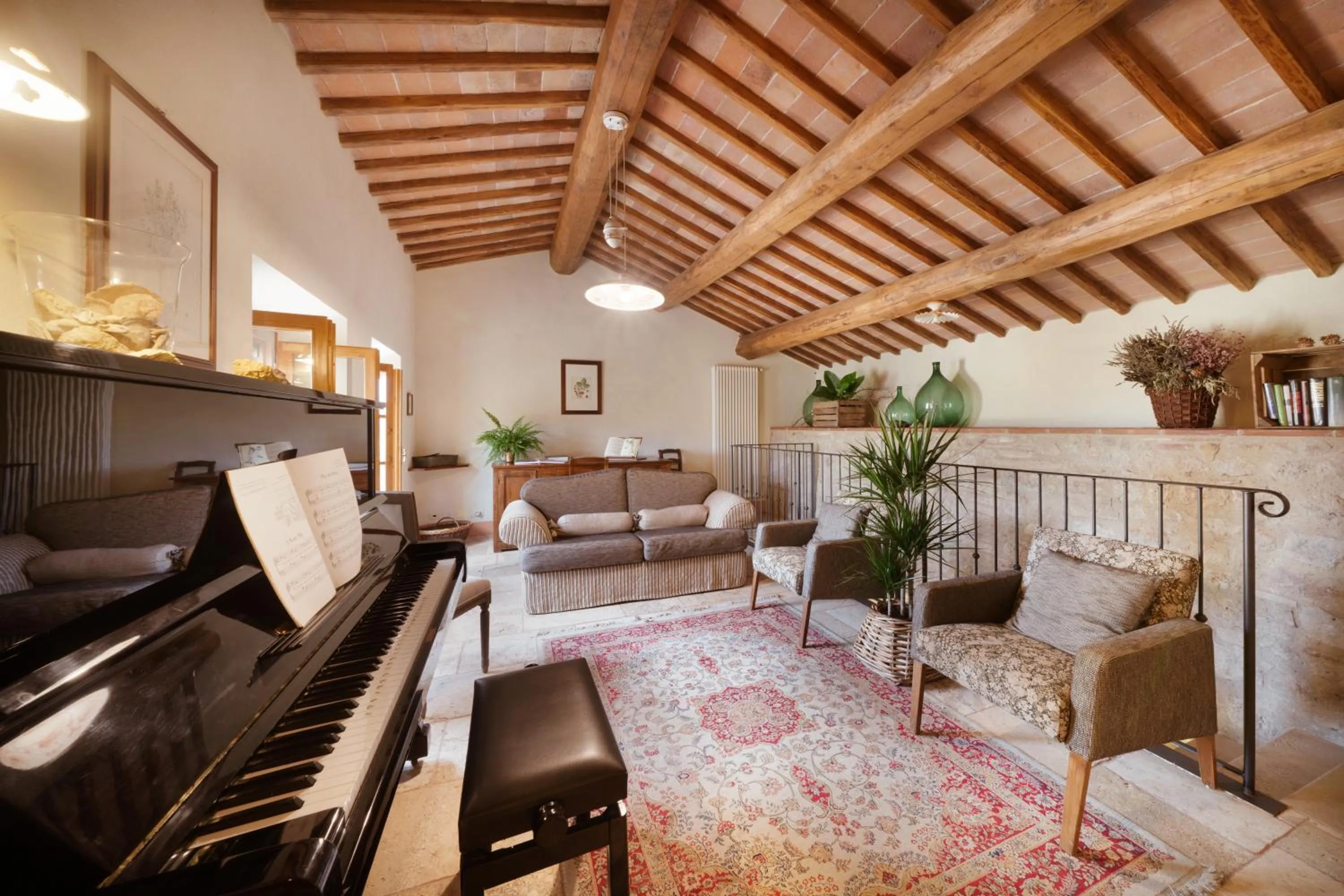 Lounge or bar in Villa Montecastello