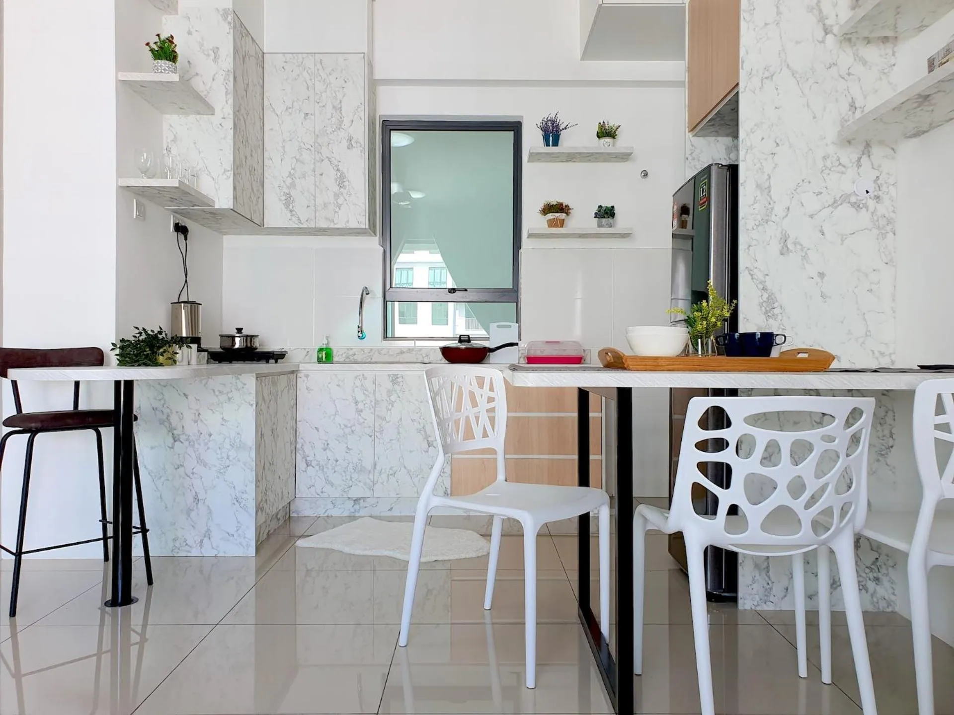 Kitchen or kitchenette in Ipoh Meru Casa Kayangan by BeeStay