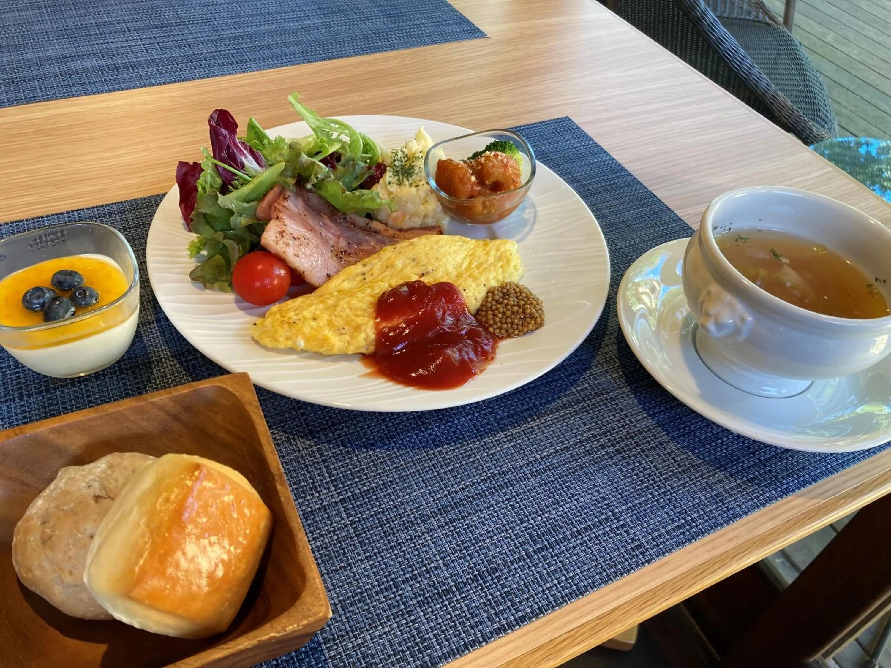 American breakfast in KANSUIRO ANNEX